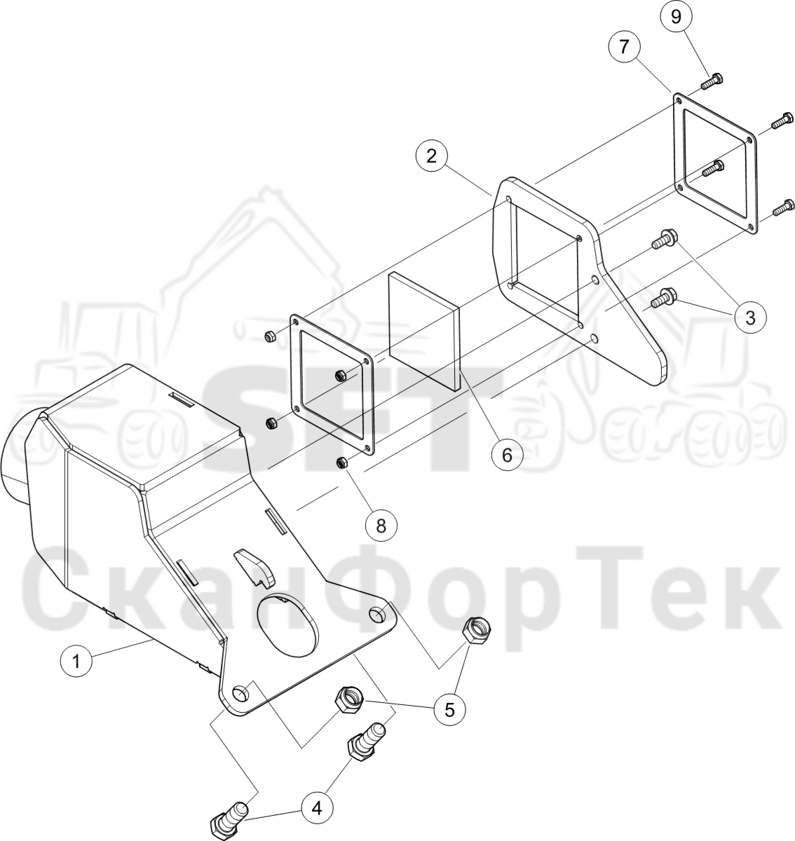 Схема: Монтаж