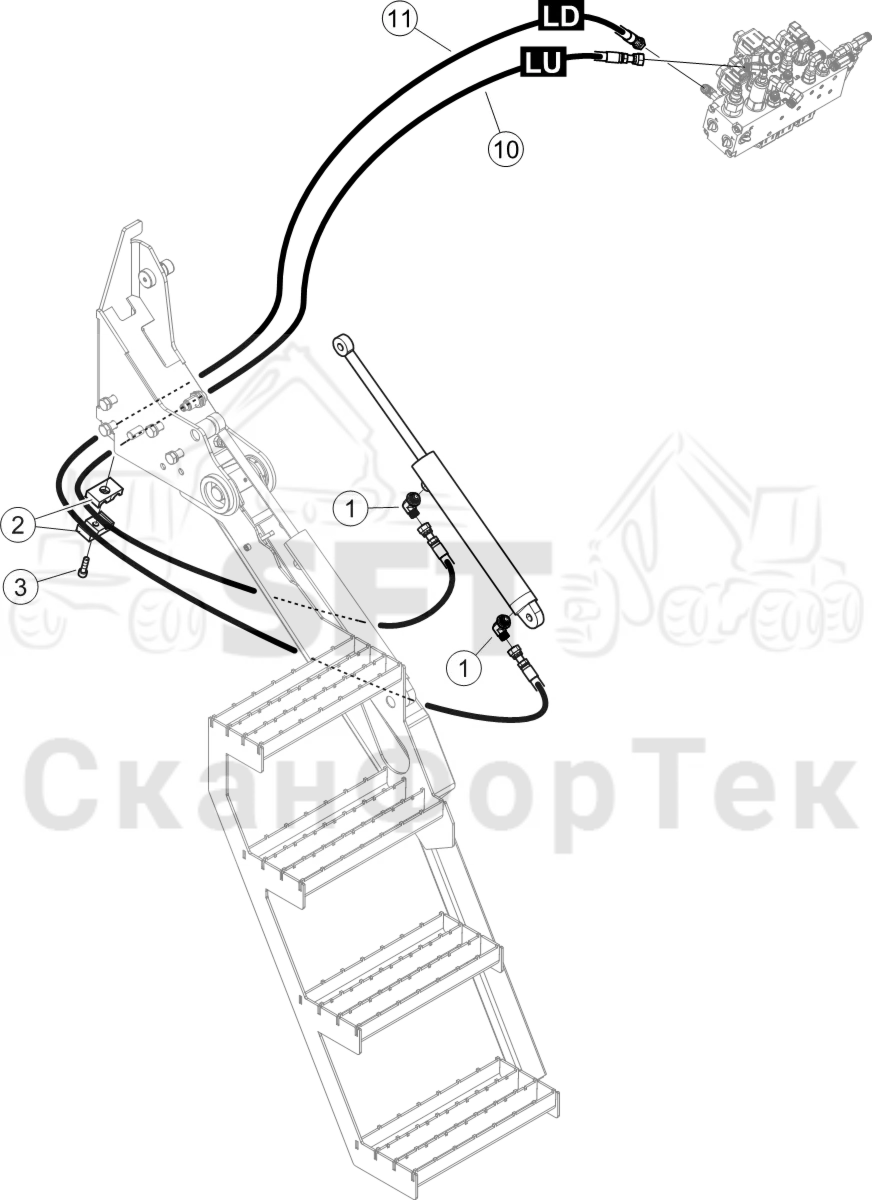 Схема: Гидравлика