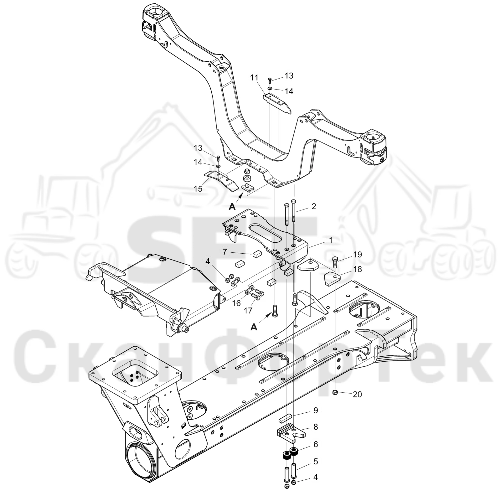 Схема: Коник Подвижный