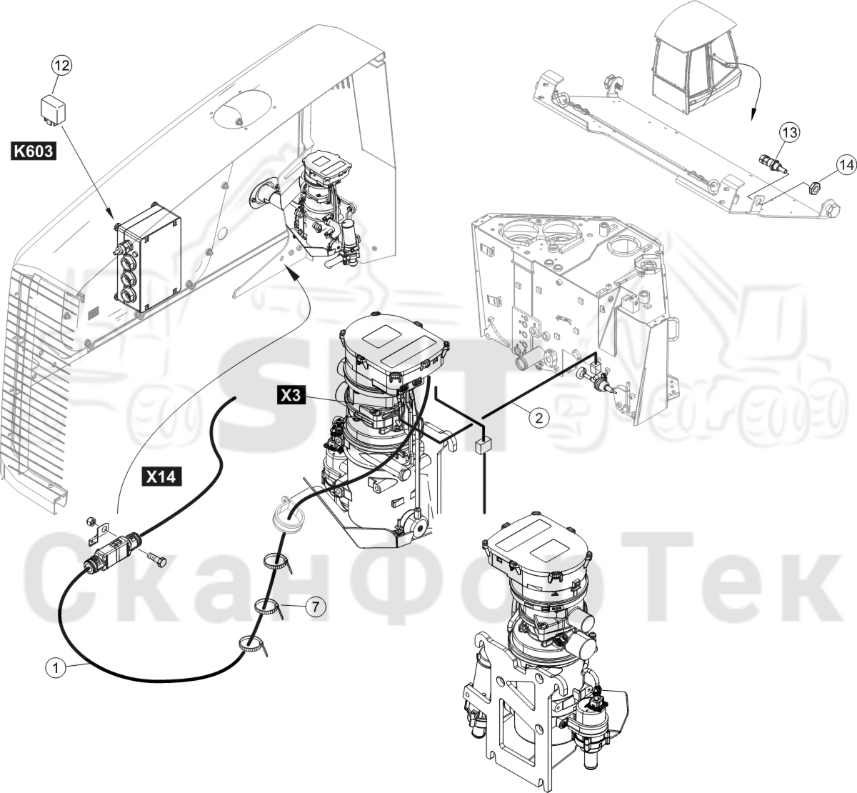 Схема: Комплект электрооборудования