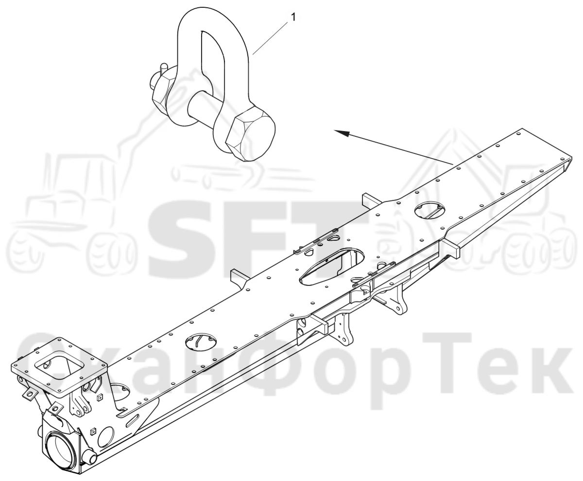 Схема: Соединительная серьга