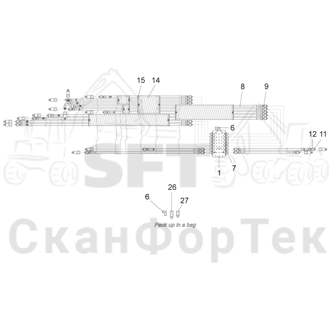 Схема: Смазка