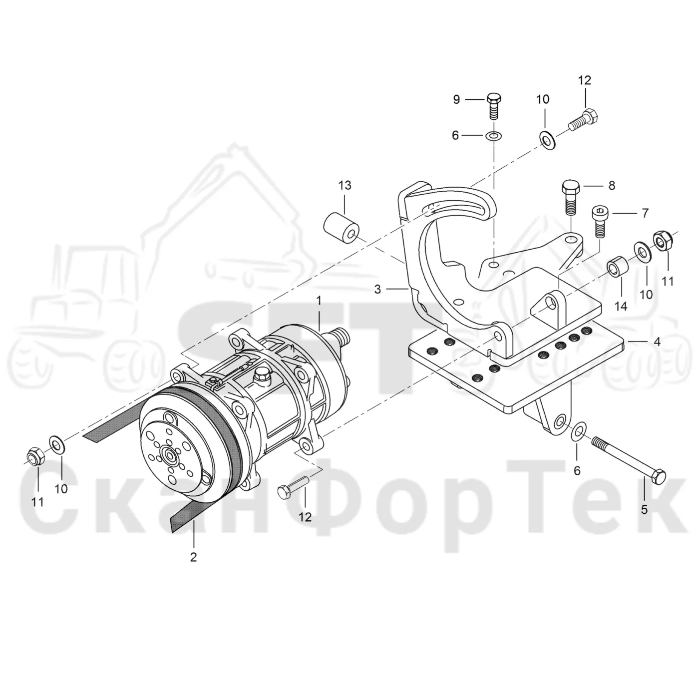 Схема: Compressor