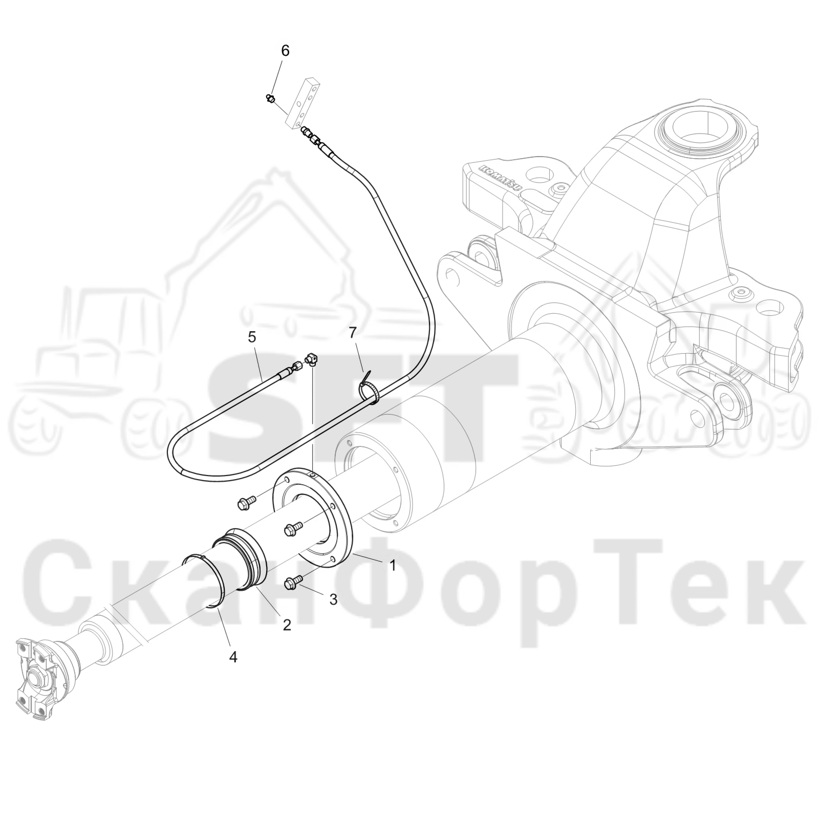 Схема: Уплотнение  8550022311-