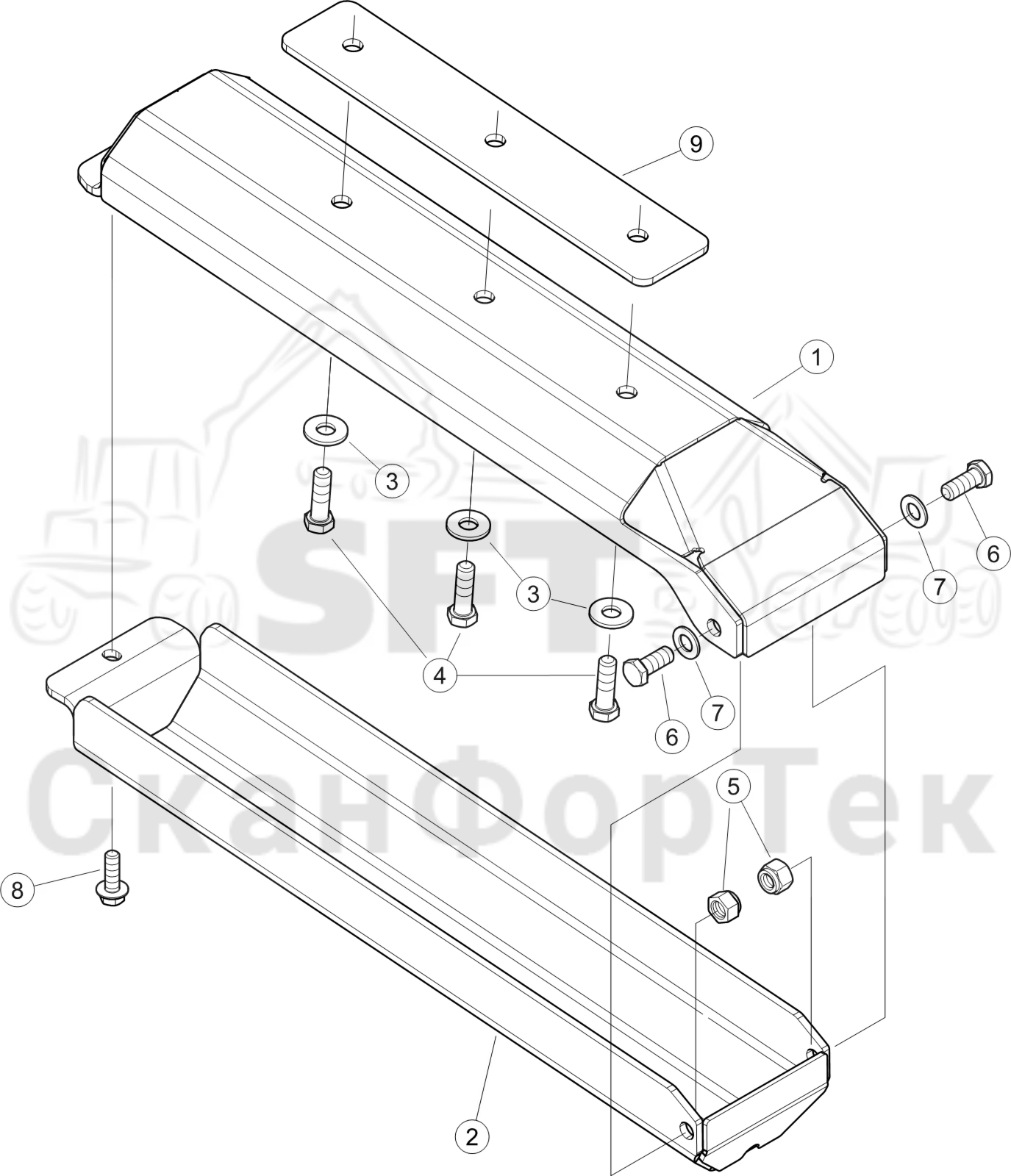 Схема: Инструмент. Корчевка пней