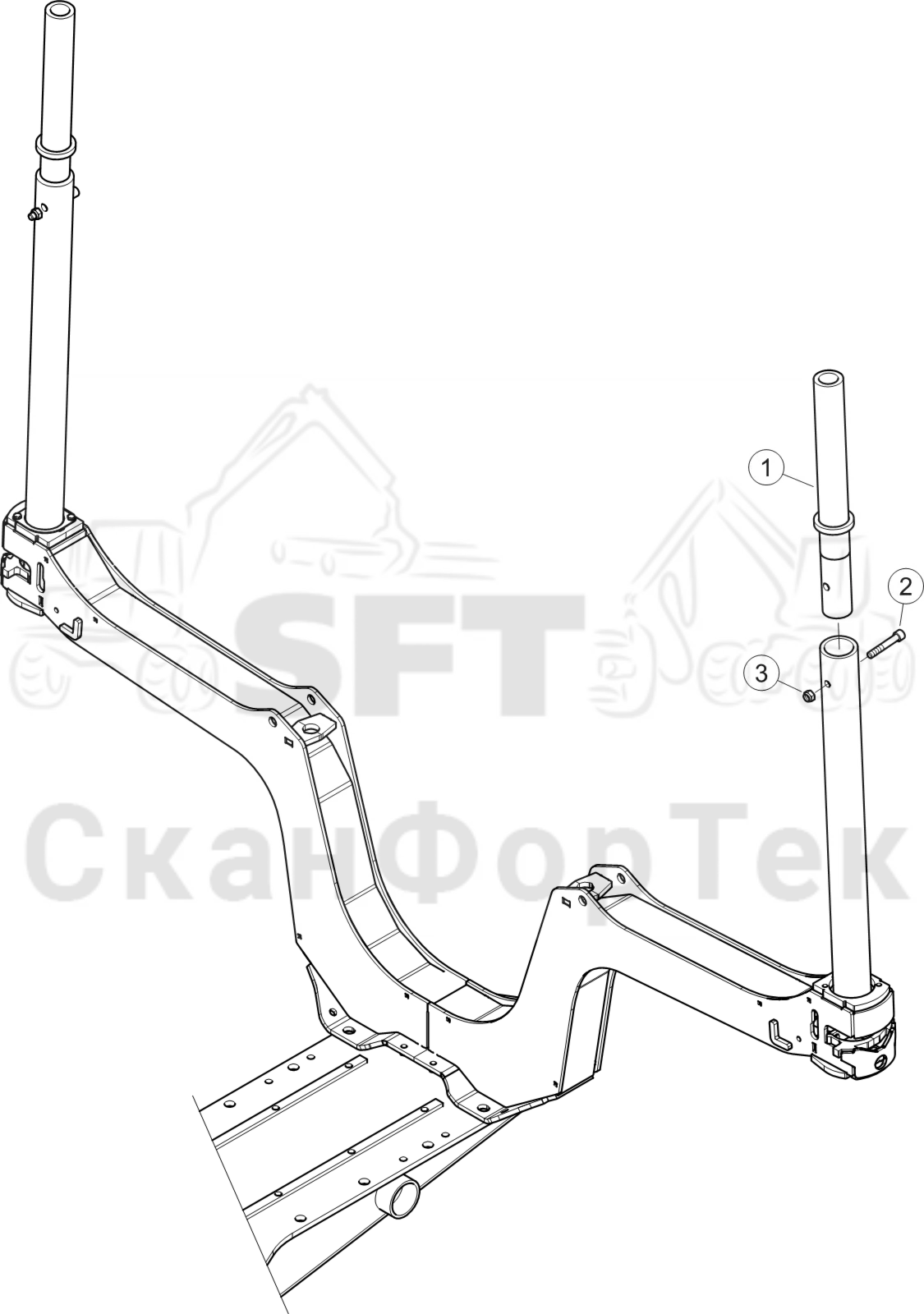Схема: Опора