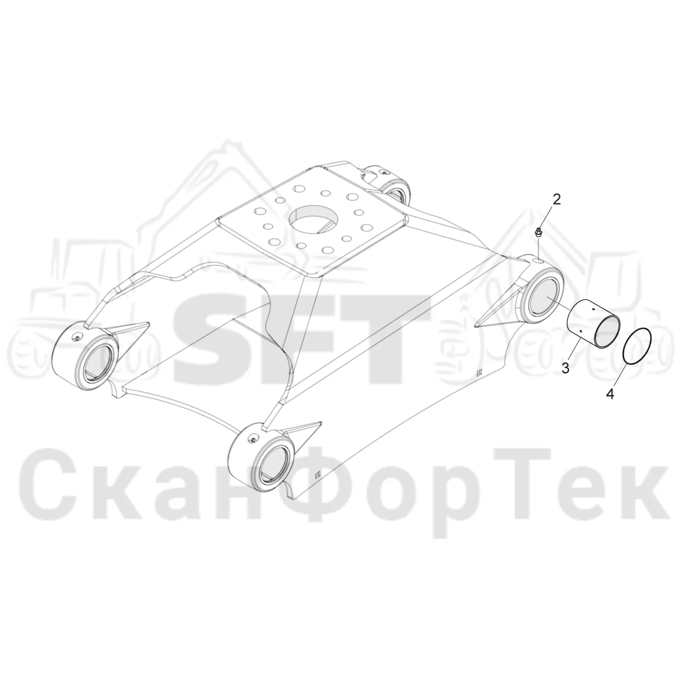 Схема: Корпус