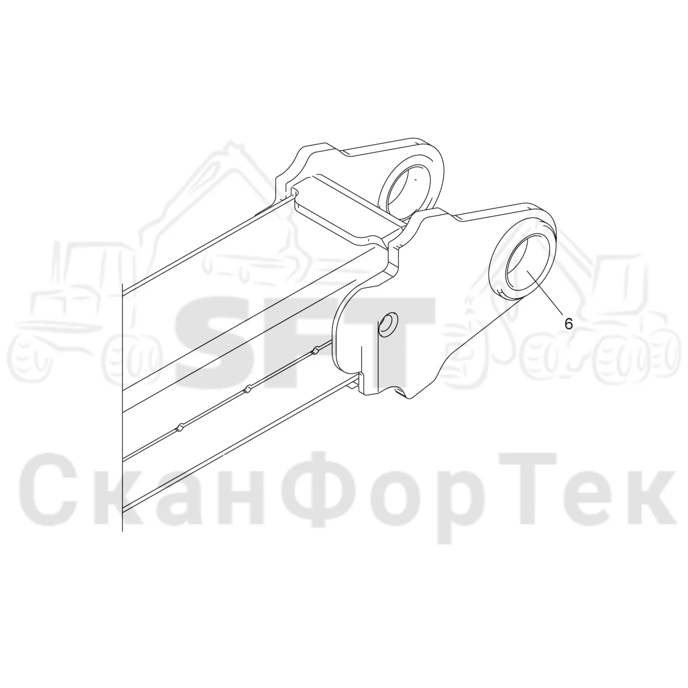 Схема: Телескопическая стрела  8950023250-