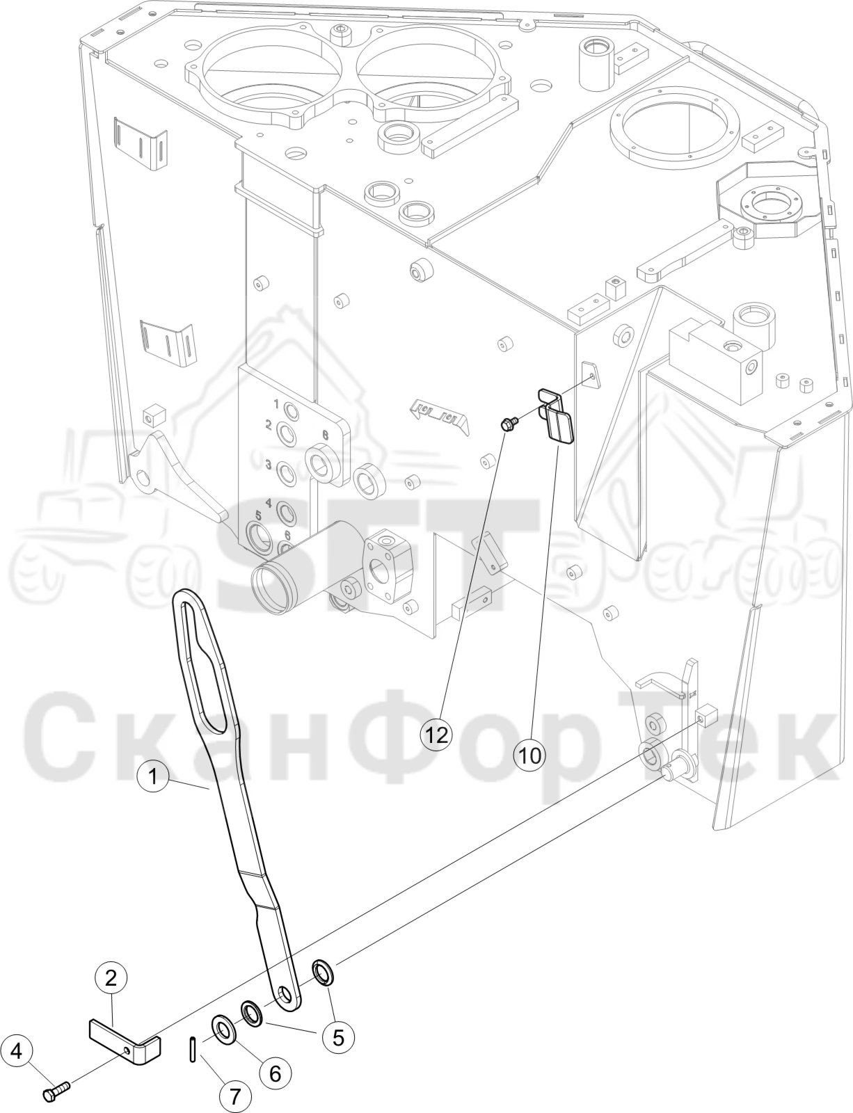 Схема: Подъемный инструмент 8WD