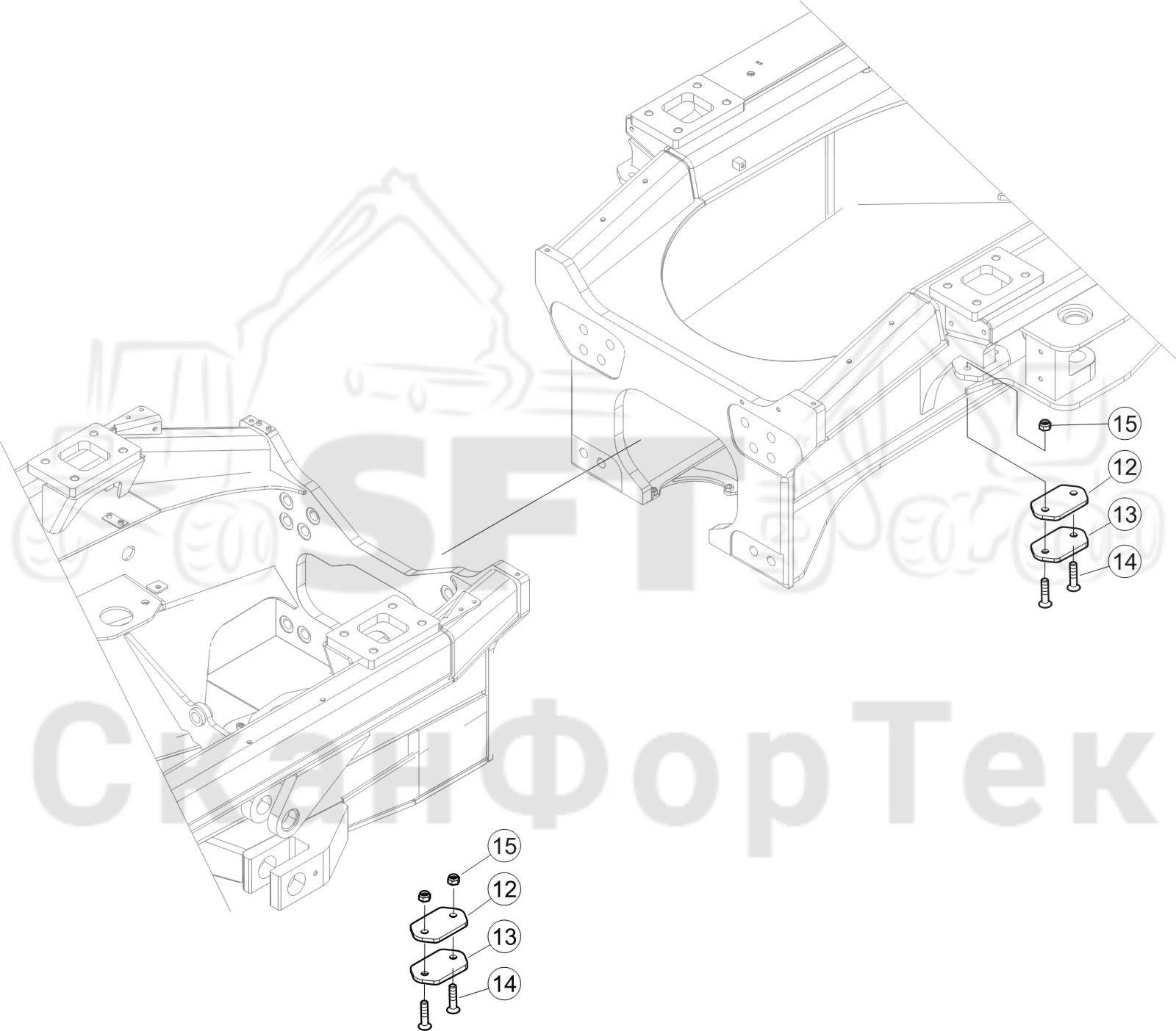Схема: Стопор