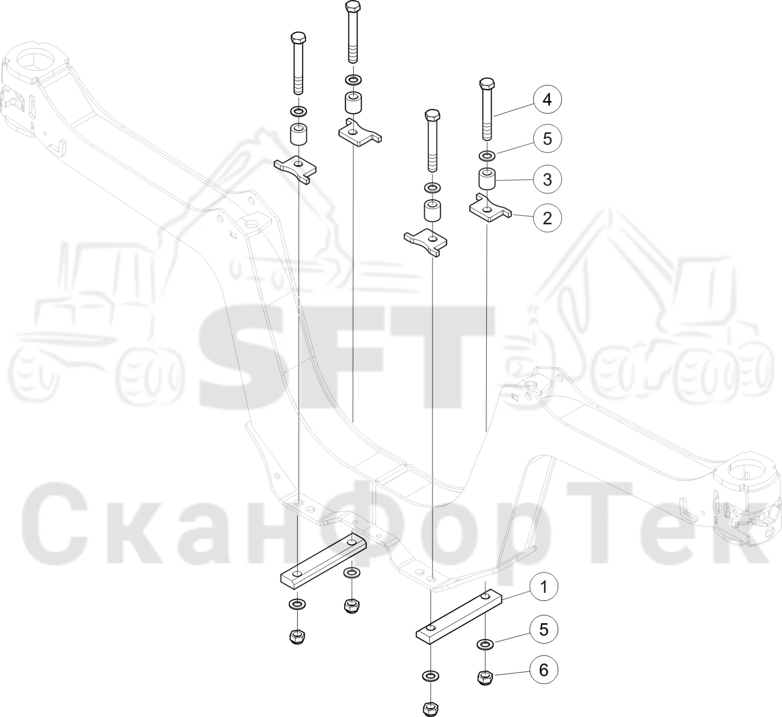 Схема: Коник · Сборочный комплект