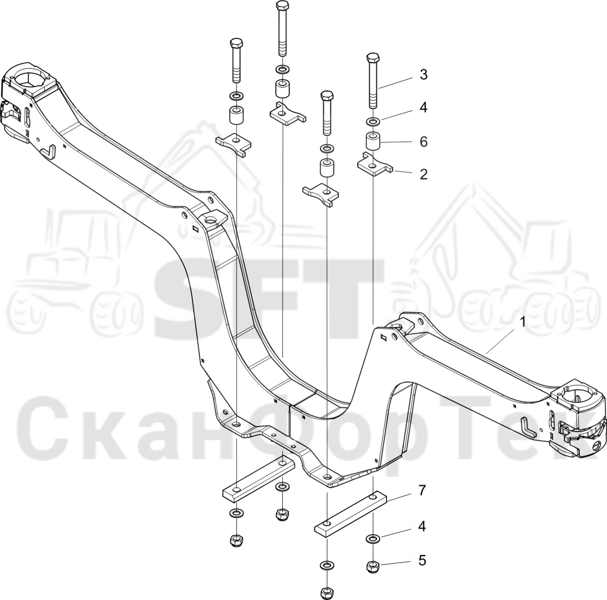 Схема: Коник