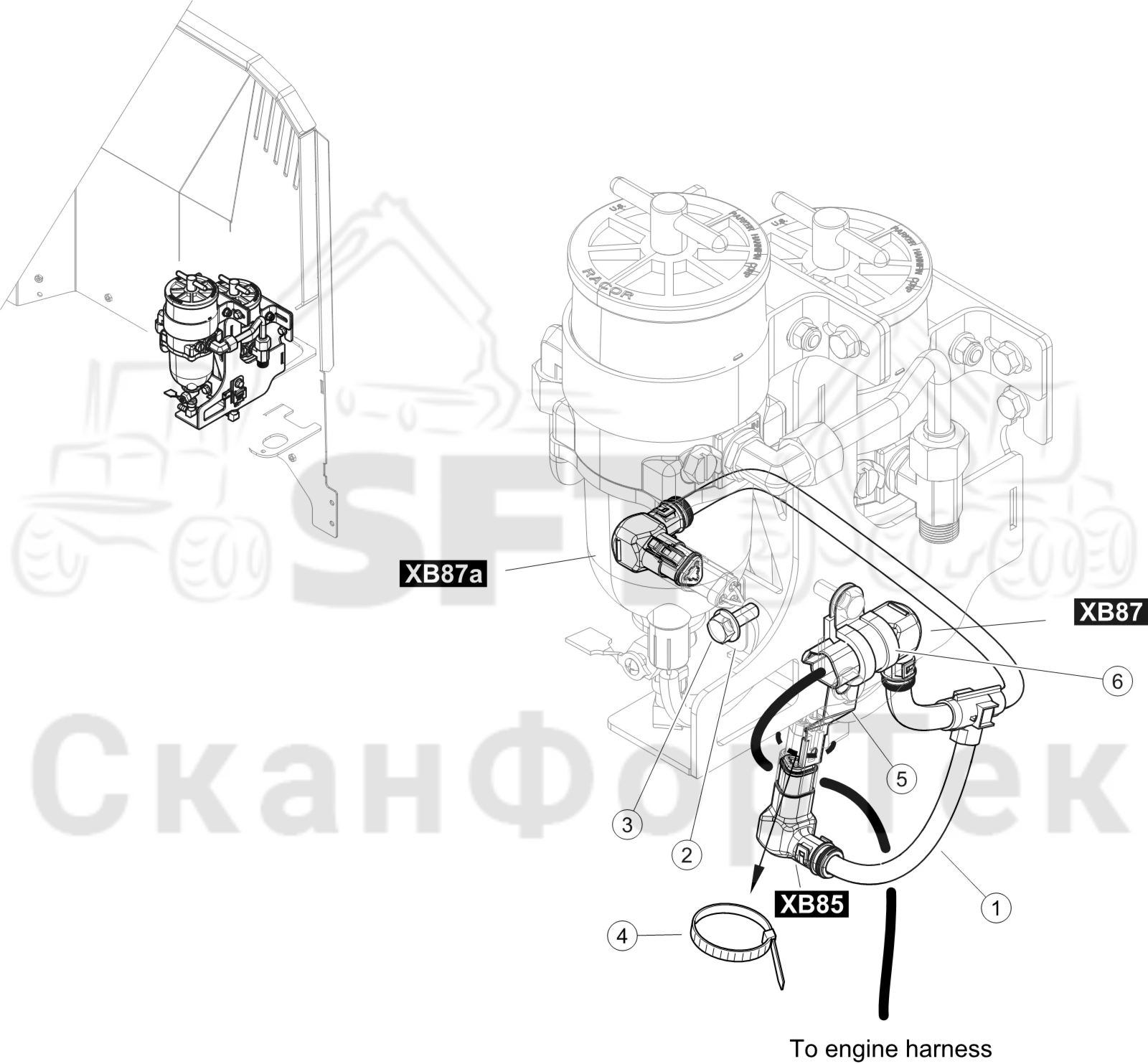 Схема: Комплект электрооборудования
