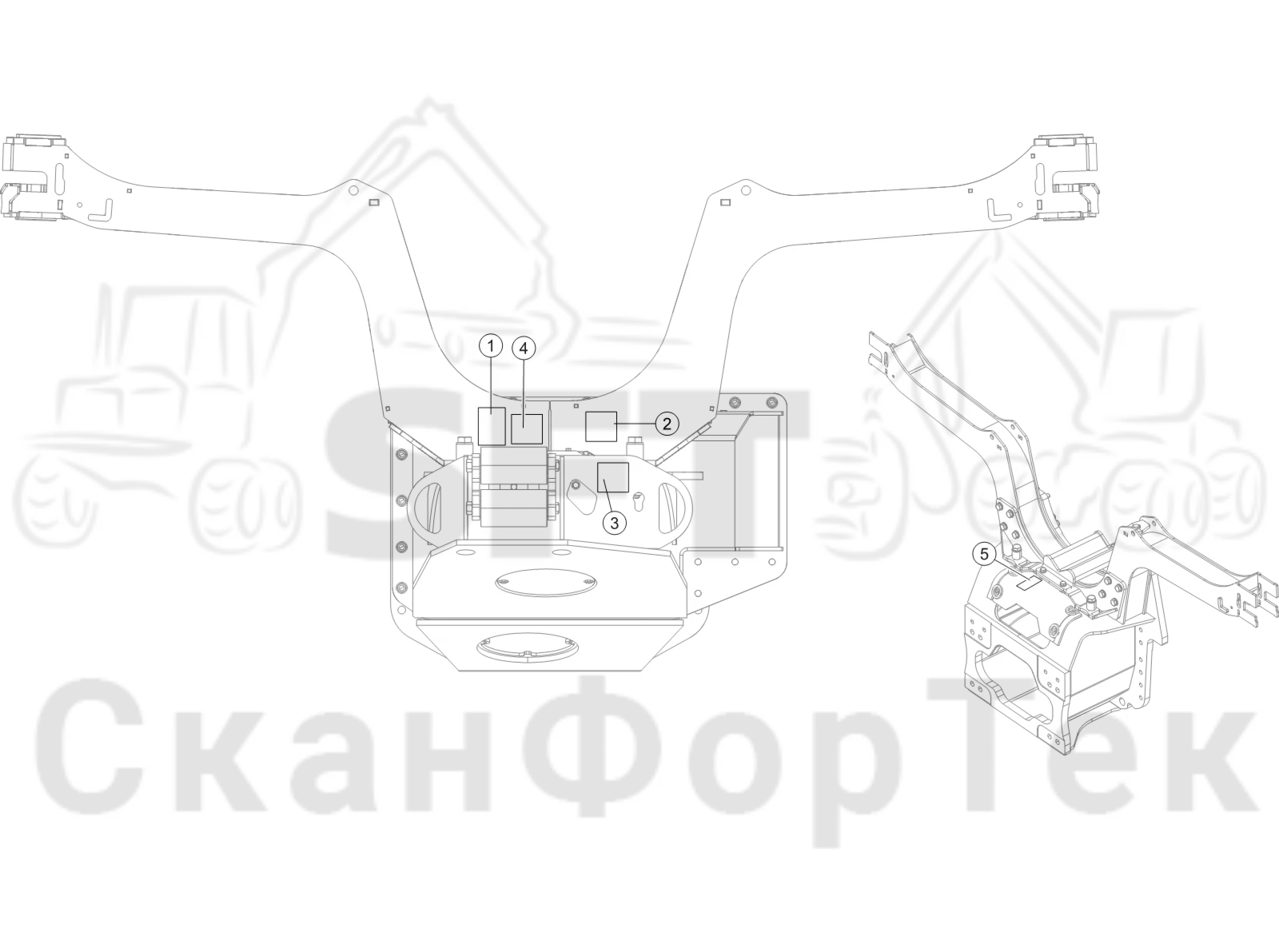 Схема: Комплект бирок