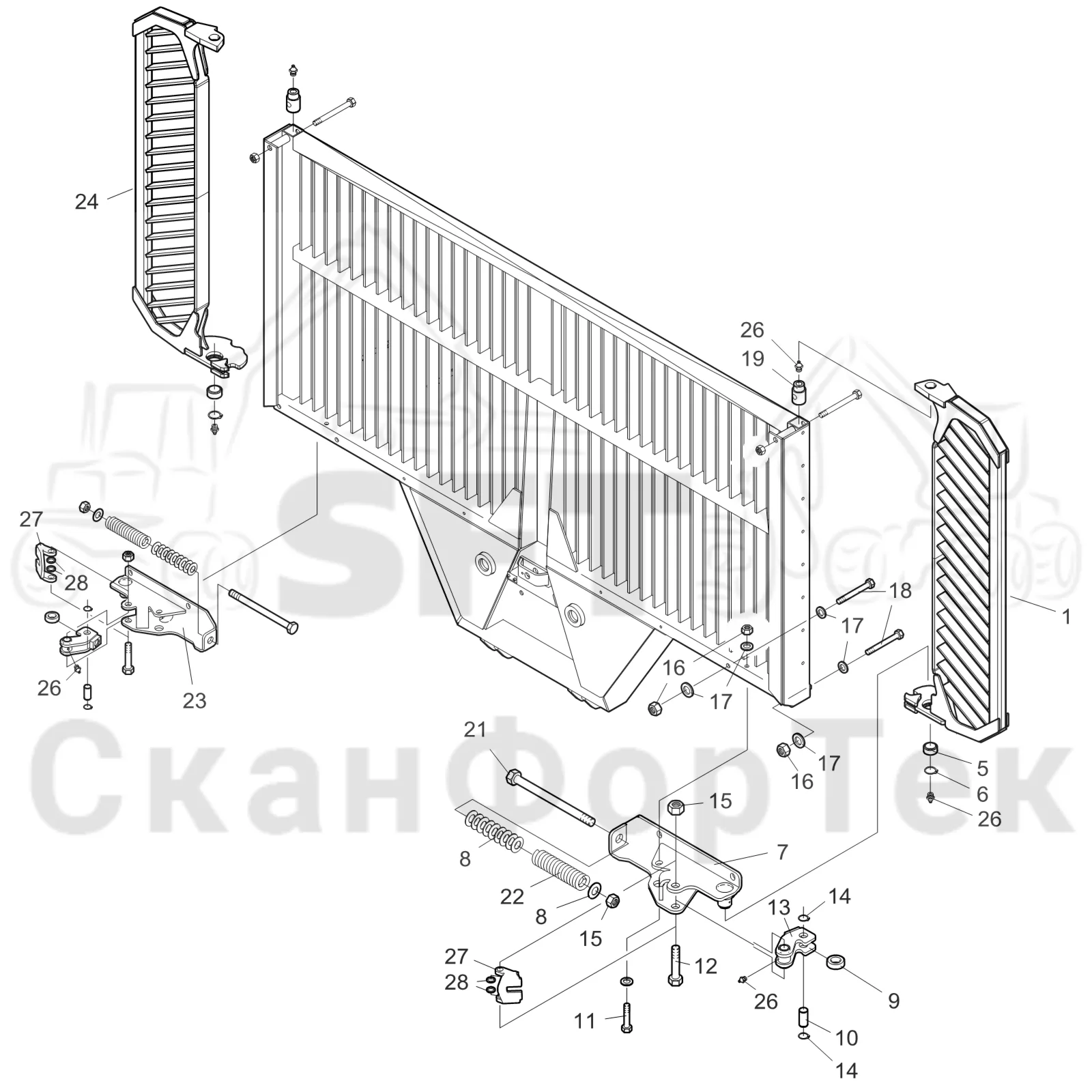 Схема: Заслонка LoadFlex 8950000955-