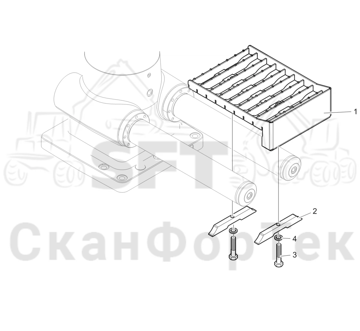 Схема: Рабочая платформа