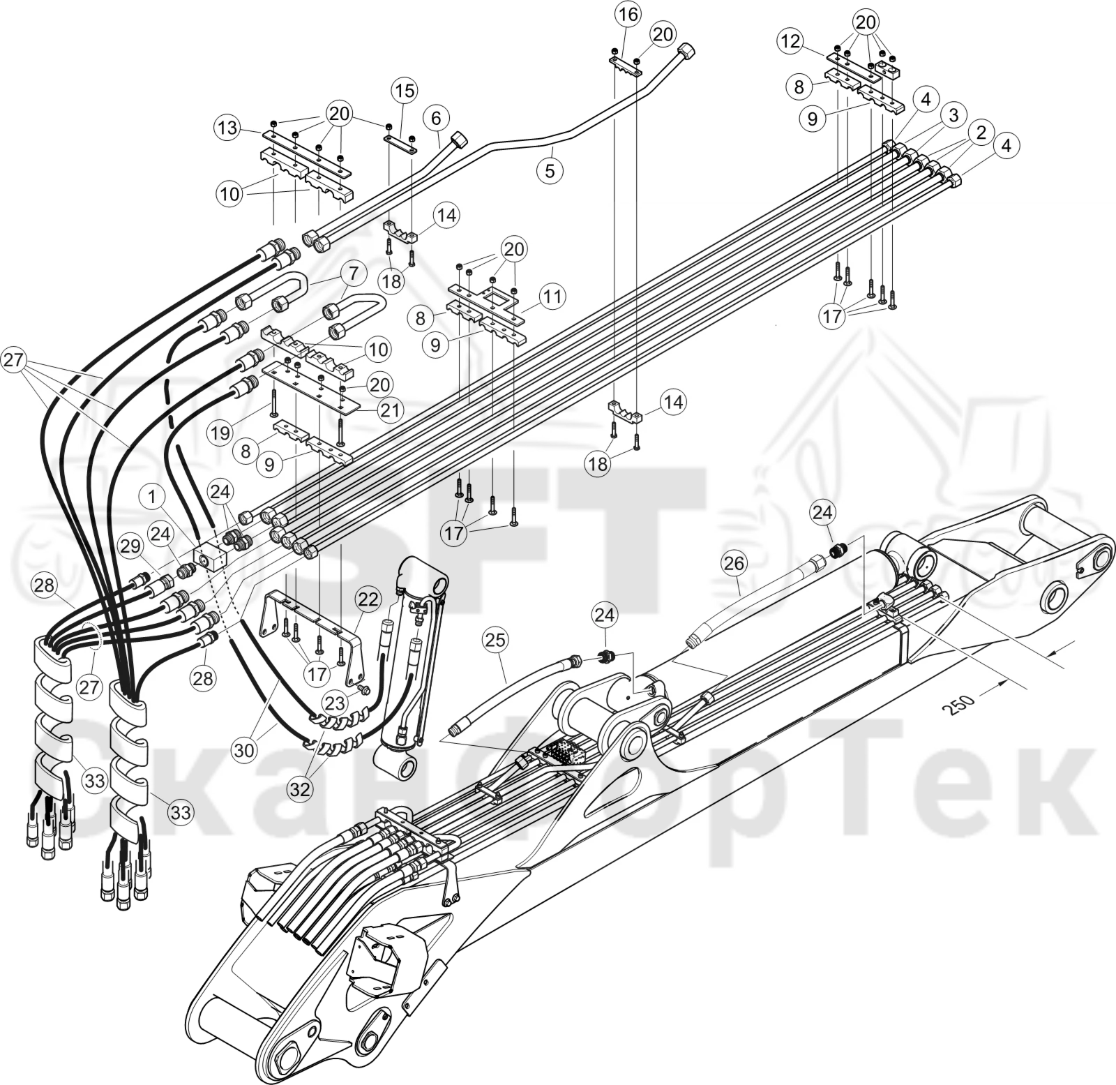 Схема: Трубы и шланги Австралия