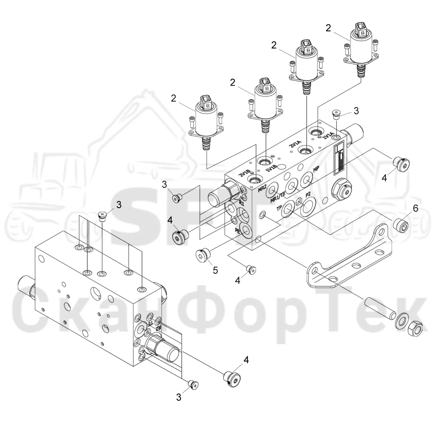 Схема: SBW110 End