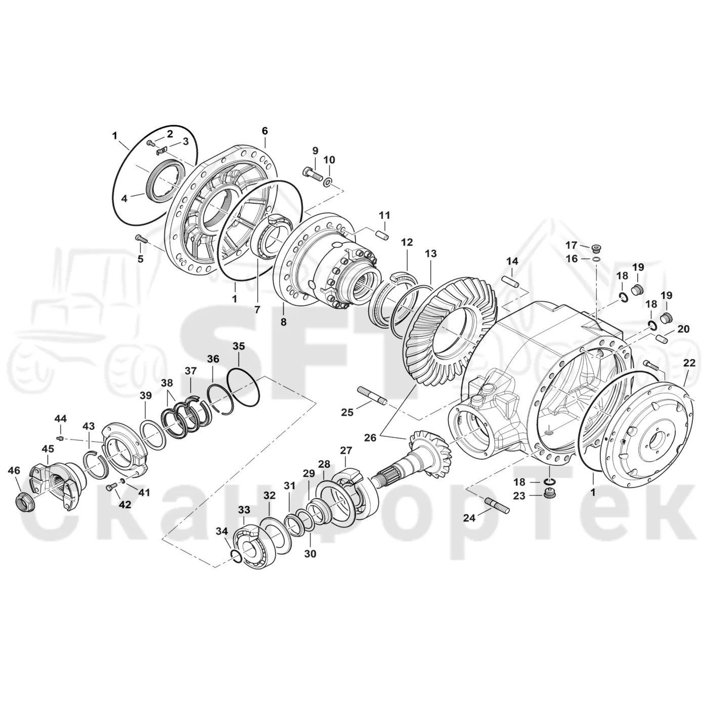 Схема: Differential