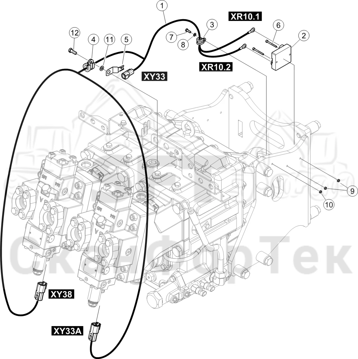 Схема: Комплект электрооборудования