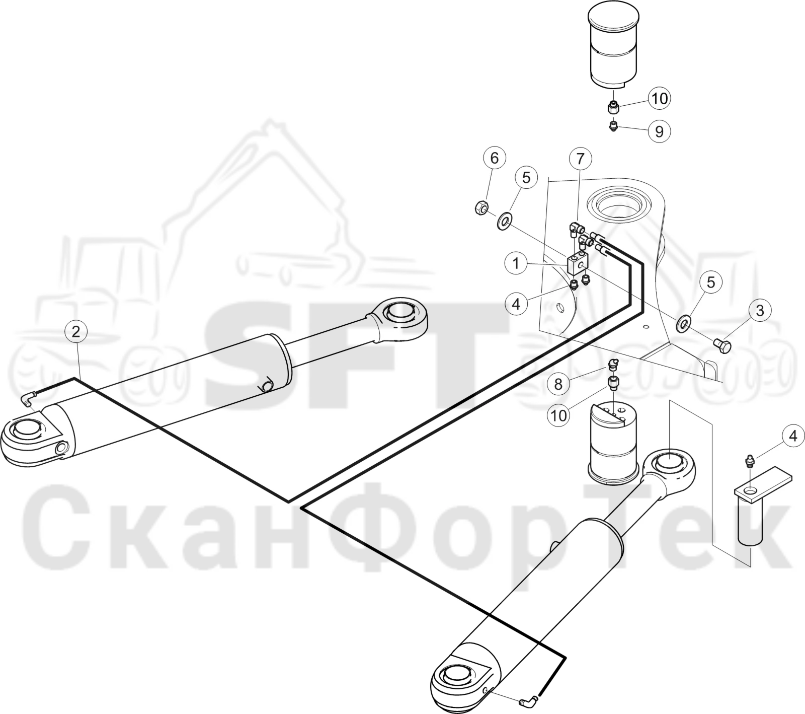 Схема: Смазка