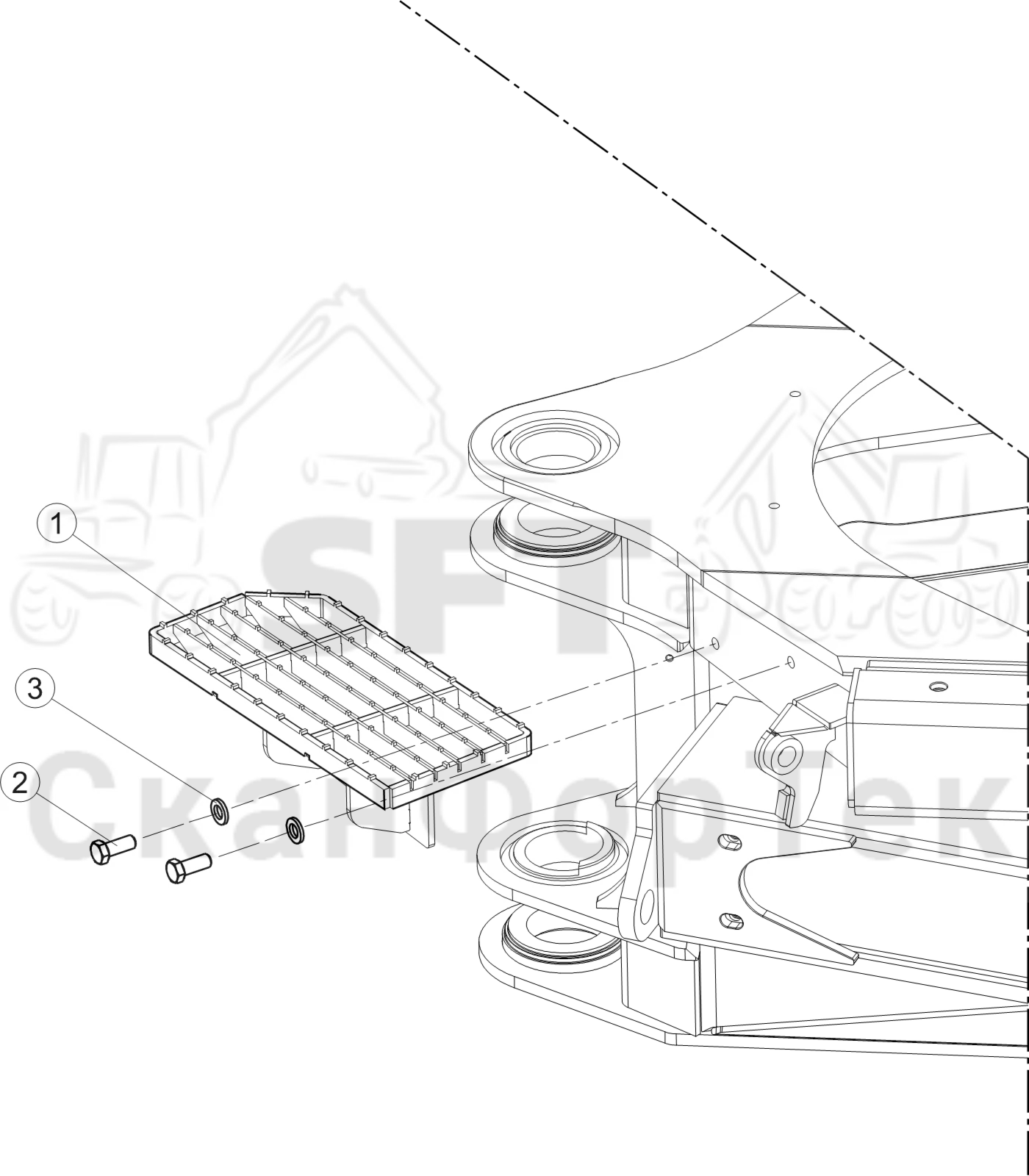 Схема: Платформа Правый сторона