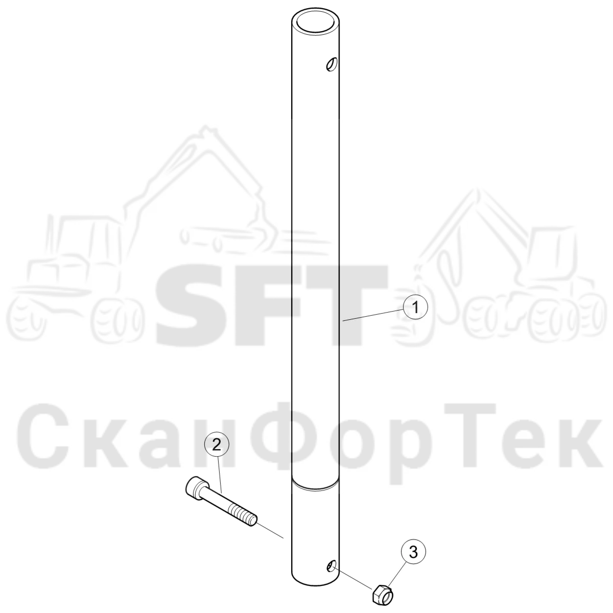 Схема: Опора