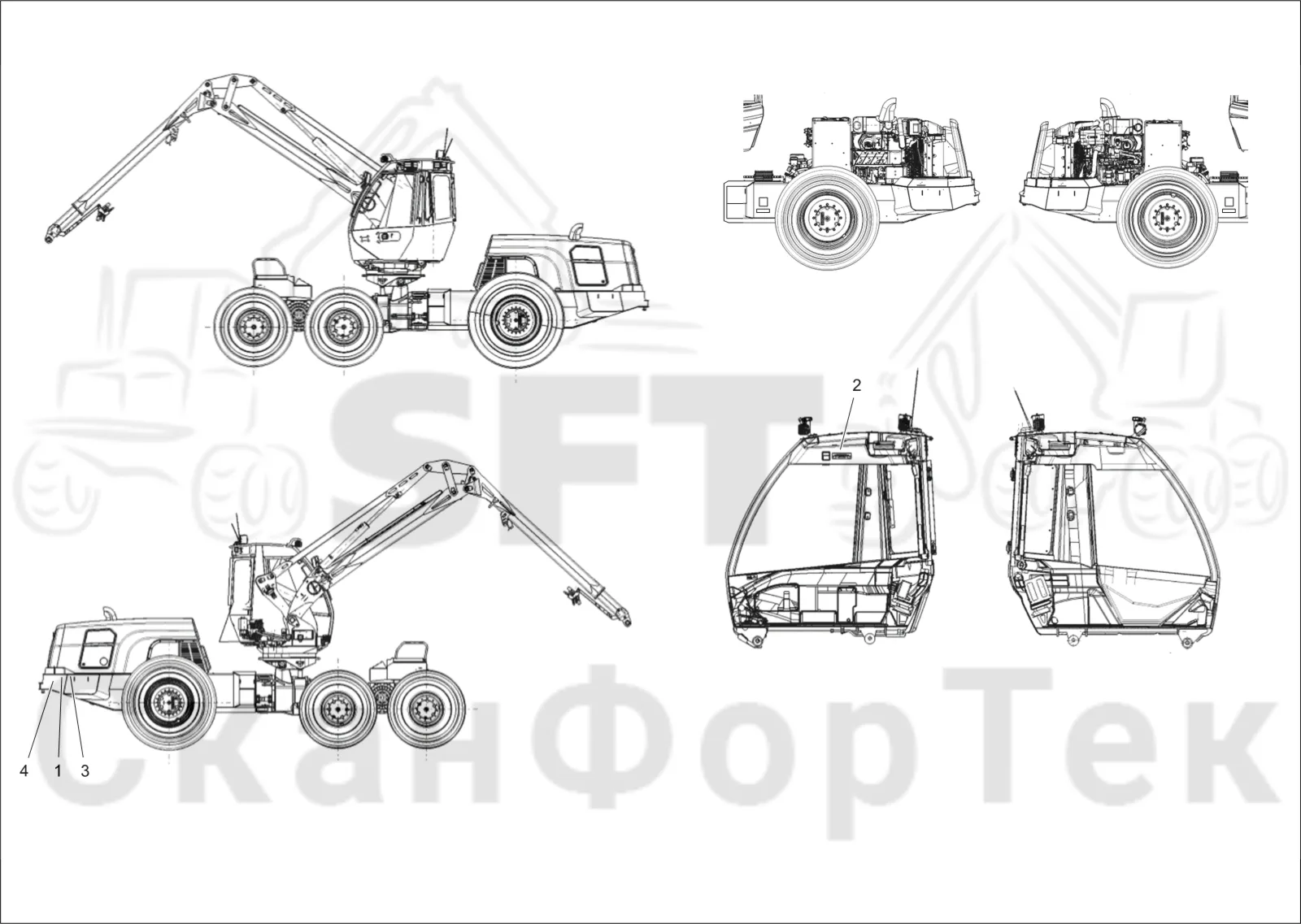 Схема: Komatsu / Лесозаготовительные машины / 901 S/N 9010053267- / Каталог запасных частей / Различное оборудование / Пожаротушение, Бирки / Бирки Испания