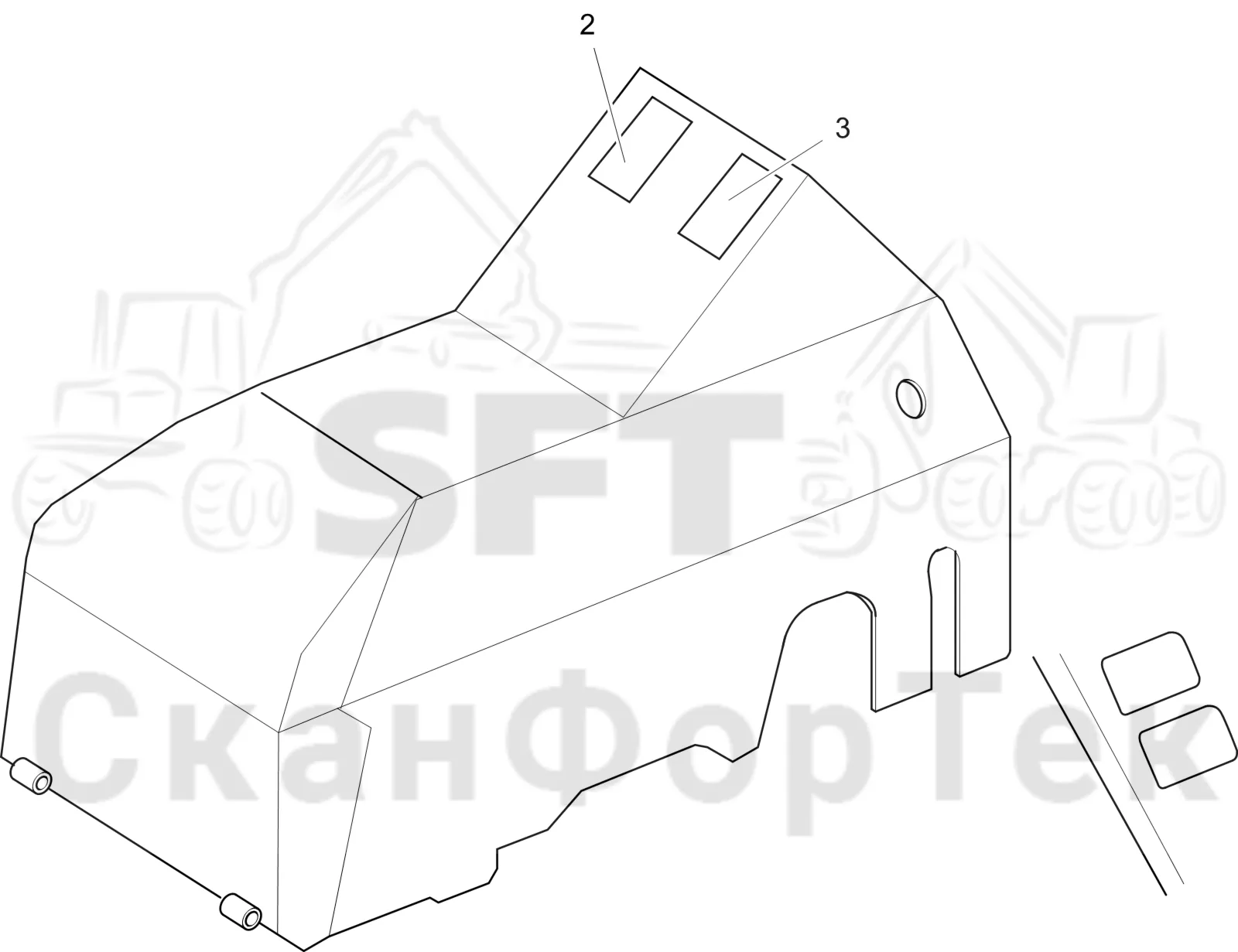 Схема: Komatsu / Лесозаготовительные машины / 901 S/N 9010053267- / Каталог запасных частей / Лесозаготовительное оборудование / Головка лесозаготовительной машины / 340 / Каталог запасных частей / шасси / Бирки Германия