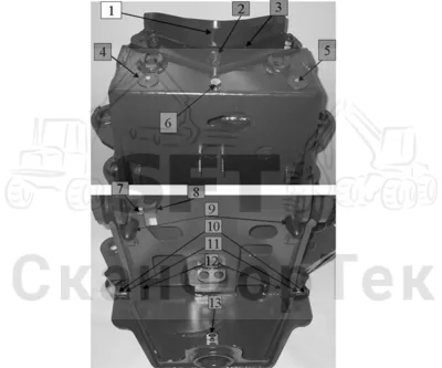 Схема: Valmet / Лесозаготовительные машины / Valmet 901.3 / Valmet 901.3 Ch -311190 / Valmet 901.3 Ch -311190 / Каталог запасных частей / Лесозаготовительное оборудование / Головка лесозаготовительной машины / Valmet 330 / Каталог запасных частей / шасси / шасси 1