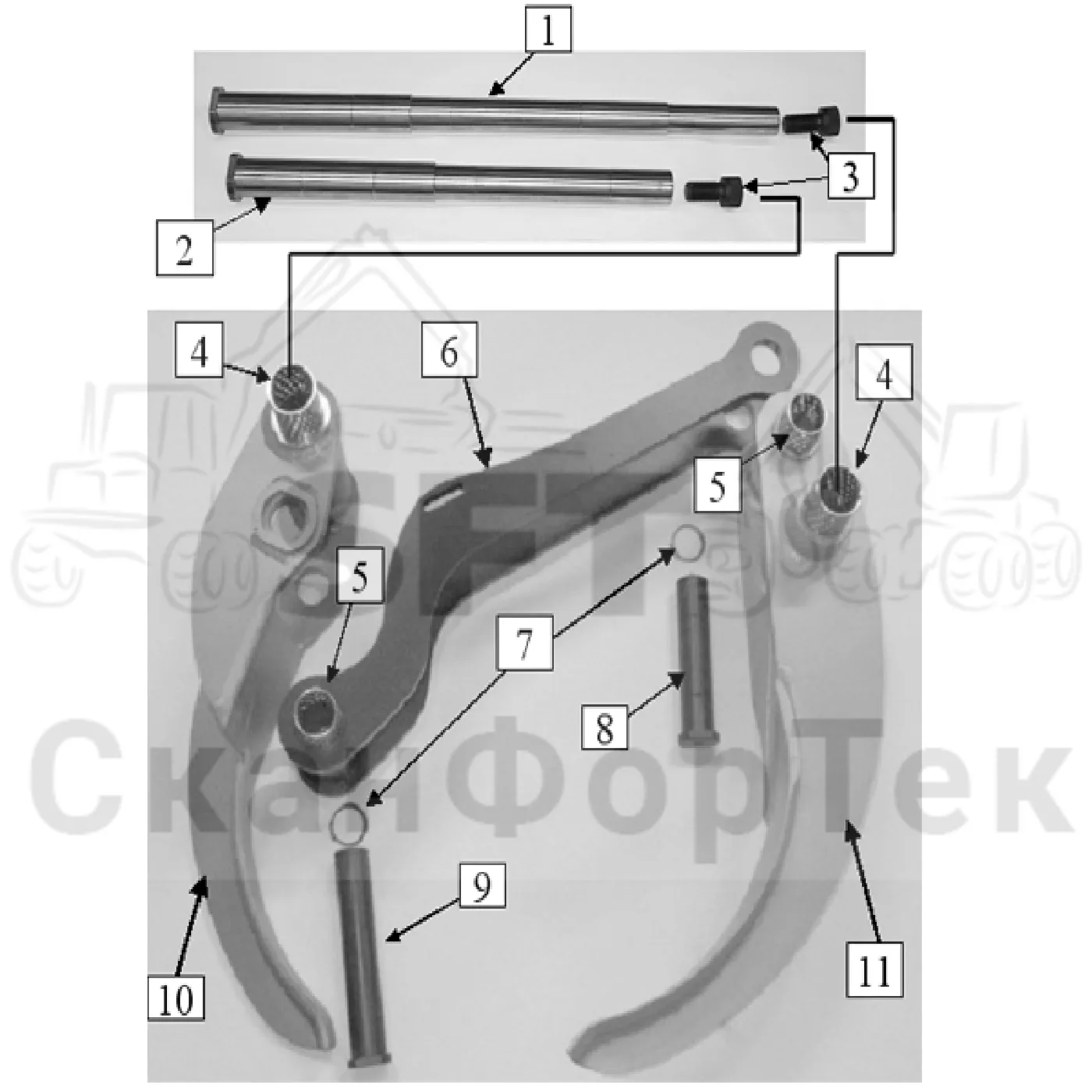 Схема: Valmet / Лесозаготовительные машины / Valmet 901.3 / Valmet 901.3 Ch -311190 / Valmet 901.3 Ch -311190 / Каталог запасных частей / Лесозаготовительное оборудование / Головка лесозаготовительной машины / Valmet 330.1 / Каталог запасных частей / Обрезка сучьев / Extra delimbing knives