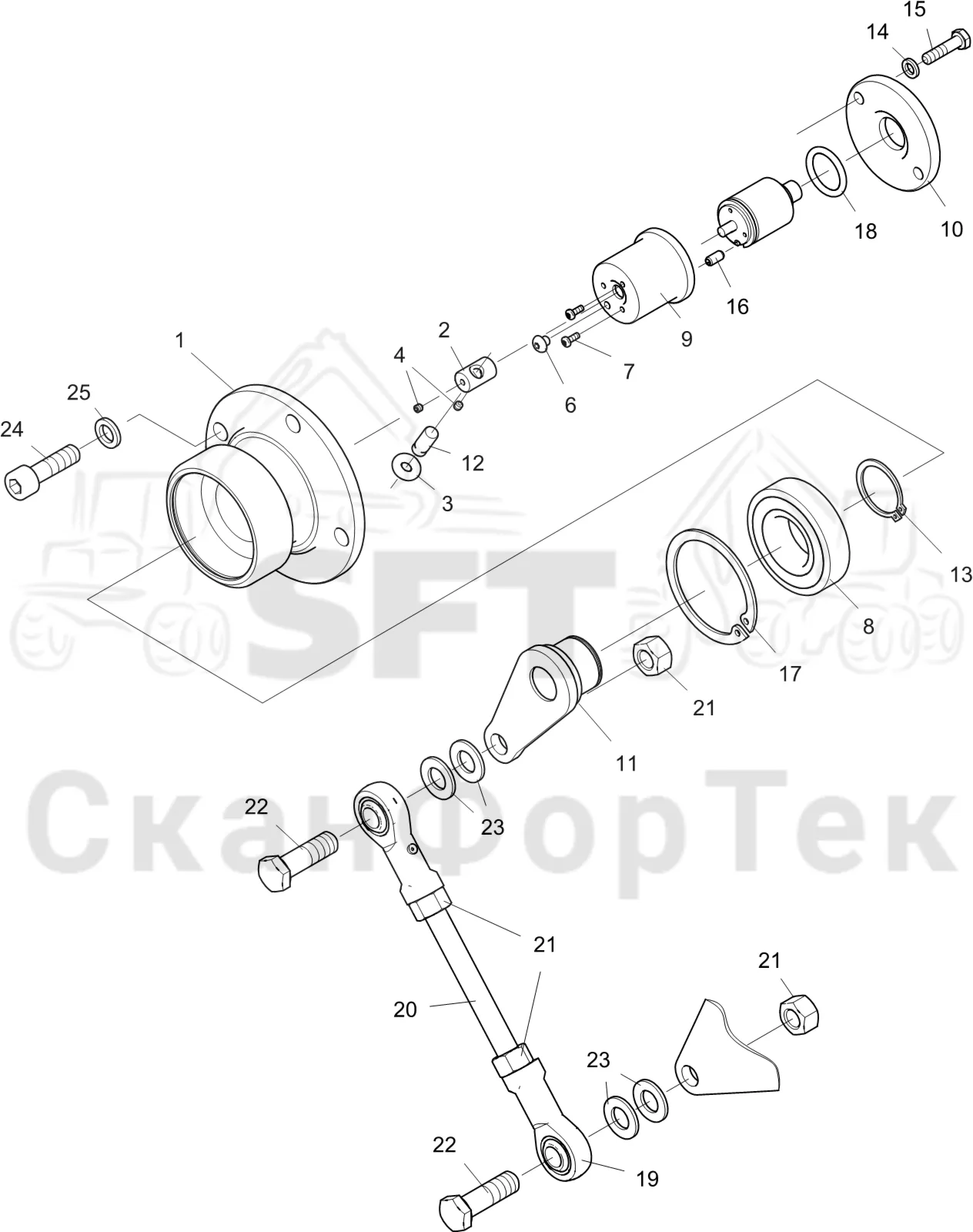 Схема: Komatsu / Головки лесозаготовительной машины / C Головки лесозаготовительной машины / C283 / Каталог запасных частей / Измерение / Измерение диаметра