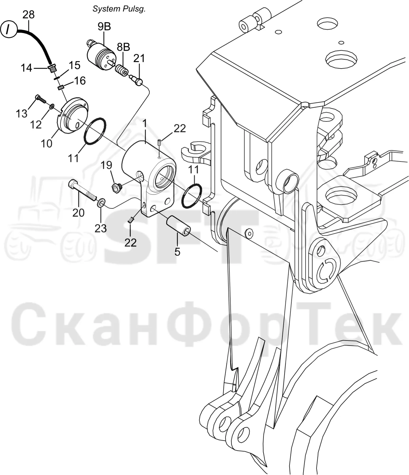 Схема: Komatsu / Лесозаготовительные машины / 951 S/N 9510004367- / Каталог запасных частей / Лесозаготовительное оборудование / Головка лесозаготовительной машины / S132 / Каталог запасных частей / Измерение / Измерение диаметра
