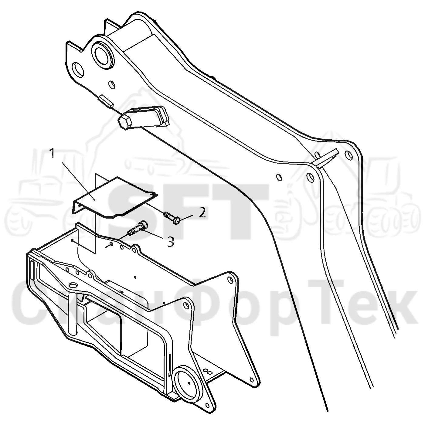 Схема: Valmet / Форвардер / Valmet 840.3 / Valmet 840.3 Ch. -311173 / Valmet 840.3 Ch. -311173 / Каталог запасных частей / шасси / Электрический Оборудование / Сборочный комплект