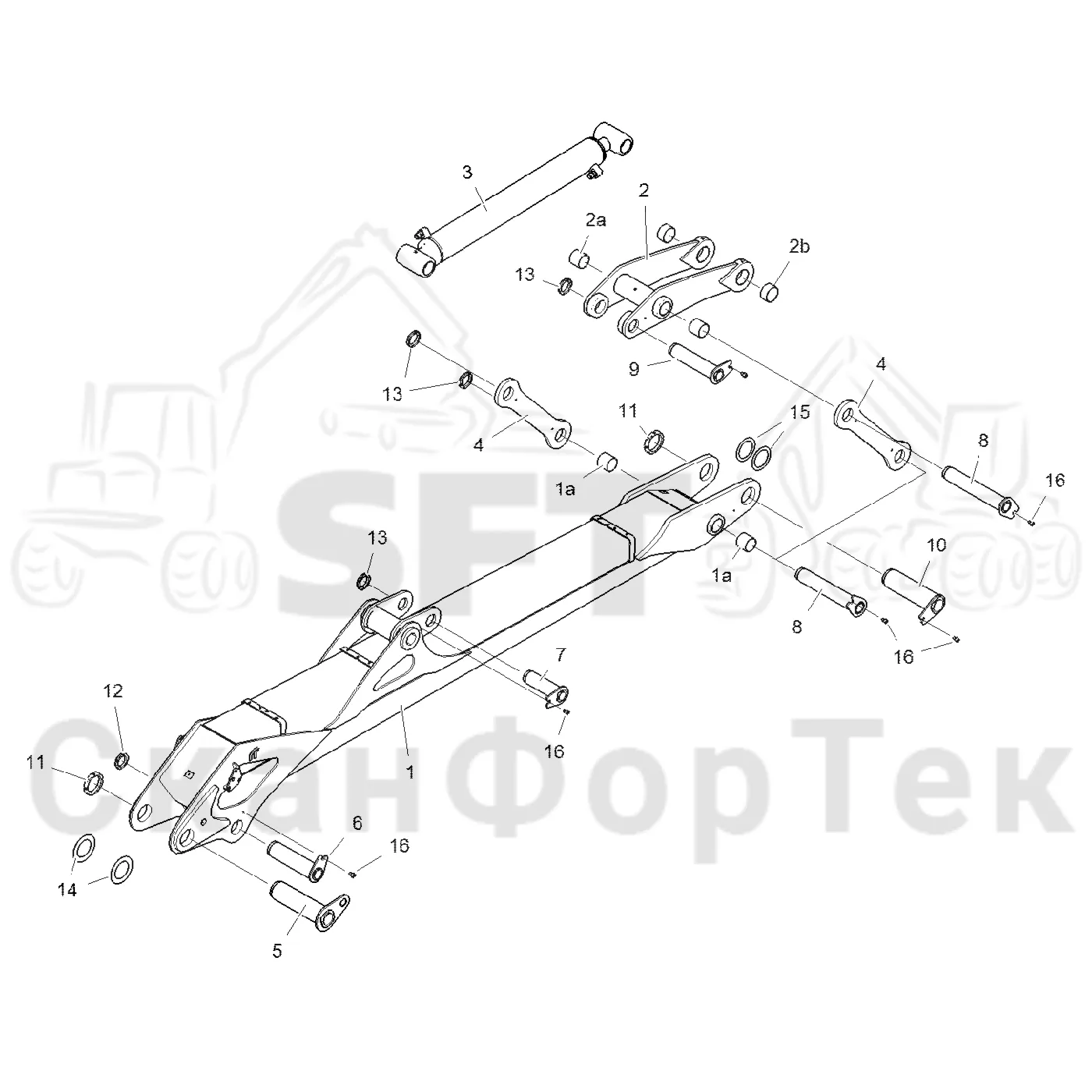 Схема: Valmet / Форвардер / Valmet 840.3 / Valmet 840.3  Ch. 311174- / Valmet 840.3  Ch. 311174- / Каталог запасных частей / Подъемный кран / Подъемный кран / Valmet CRF 8.1 Ch. V1001- / Каталог запасных частей / CRF 8.1 ProTec / CRF 8.1 ProTec / Подъемный кран / Основная стрела
