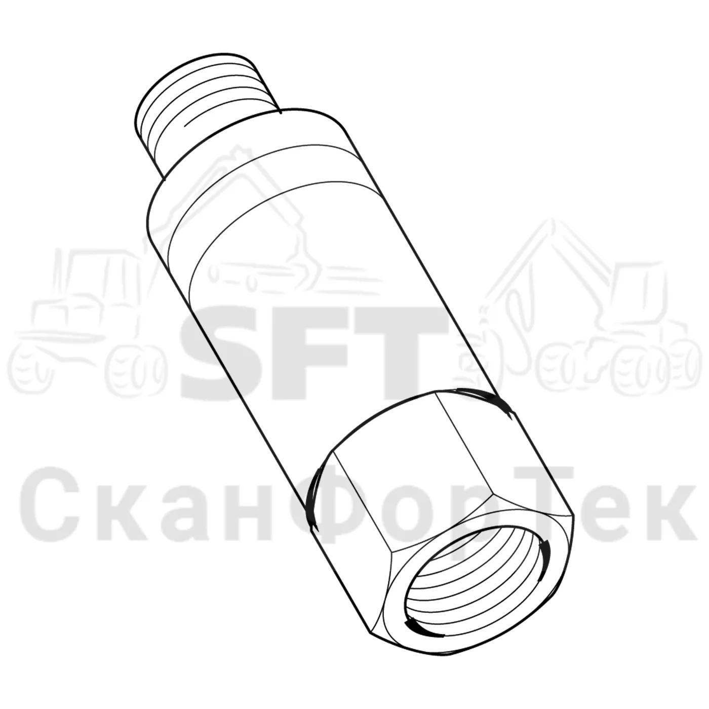Схема: Komatsu / Головки лесозаготовительной машины / 300 Головки лесозаготовительной машины / 360.2 / Каталог запасных частей / Поворотные устройства и звенья / Головка подъемного крана 1600 / Комплект уплотнений, Вертлюг
