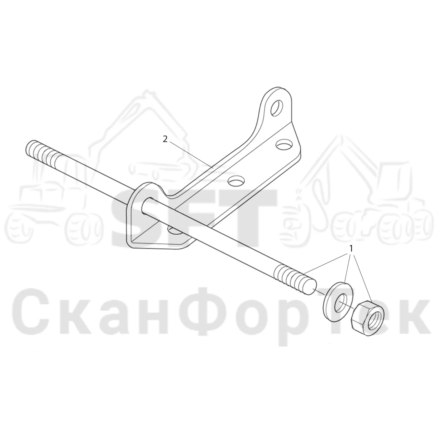 Схема: Komatsu / Головки лесозаготовительной машины / 300 Головки лесозаготовительной машины / 398 / Каталог запасных частей / Гидравлический клапан / Узел клапана / Торцевая плата L90