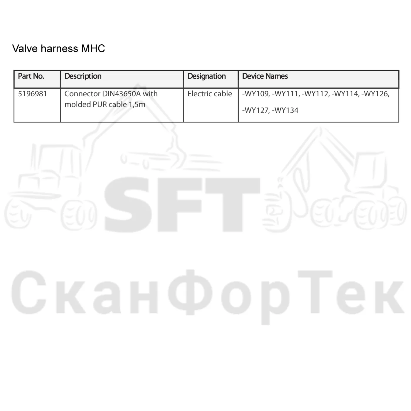 Схема: Komatsu / Головки лесозаготовительной машины / 300 Головки лесозаготовительной машины / 398 / Каталог запасных частей / Гидравлический клапан / Монтажная проводка клапана / Монтажная проводка клапана  3980001221- / Общий вид