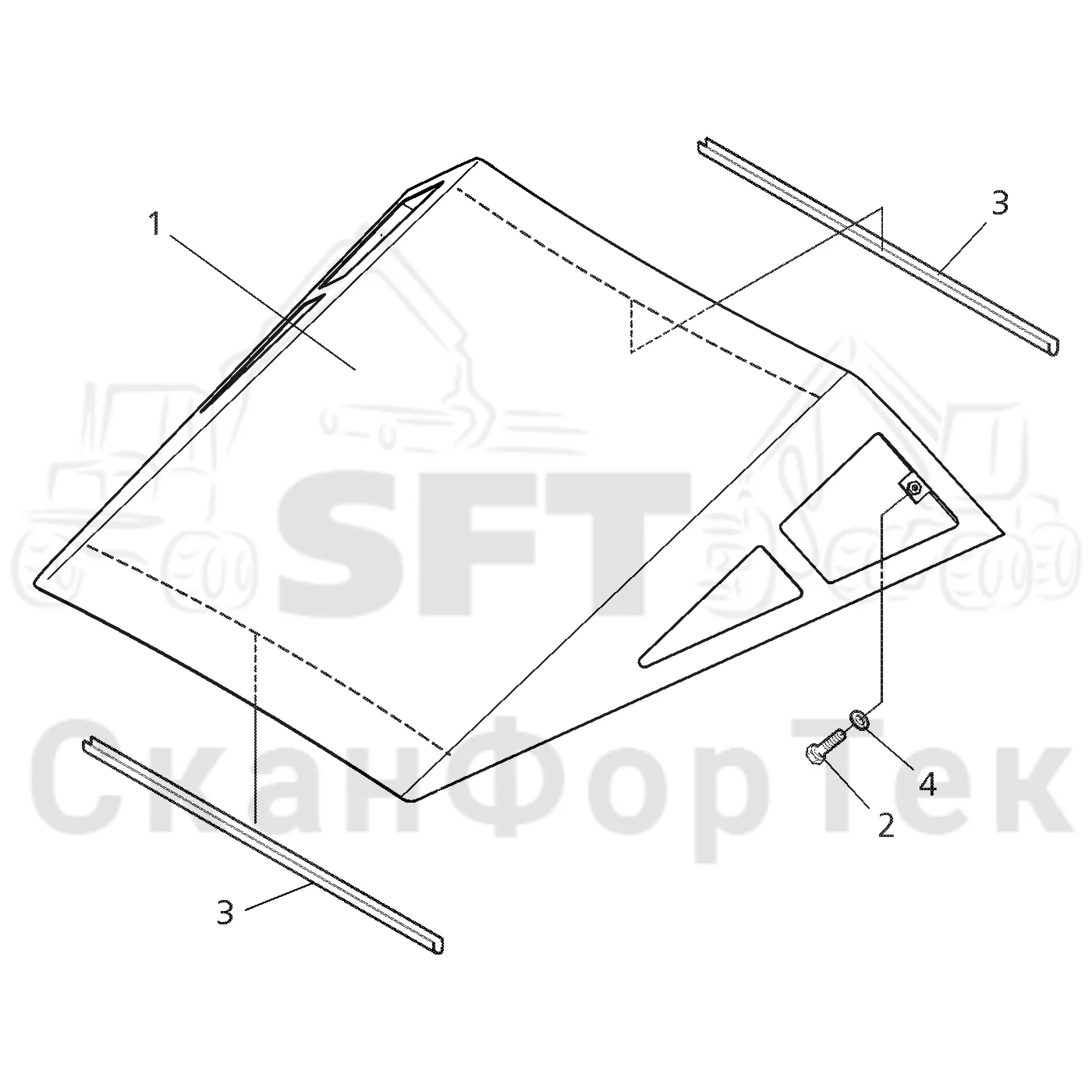 Схема: Valmet / Форвардер / Valmet 860.1 / Valmet 860.1 Ch. 115421- / Valmet 860.1 Ch. 115421- / Каталог запасных частей / шасси / Капоты и крышки / Капот двигателя Крышка / Крюк Воздушный фильтр