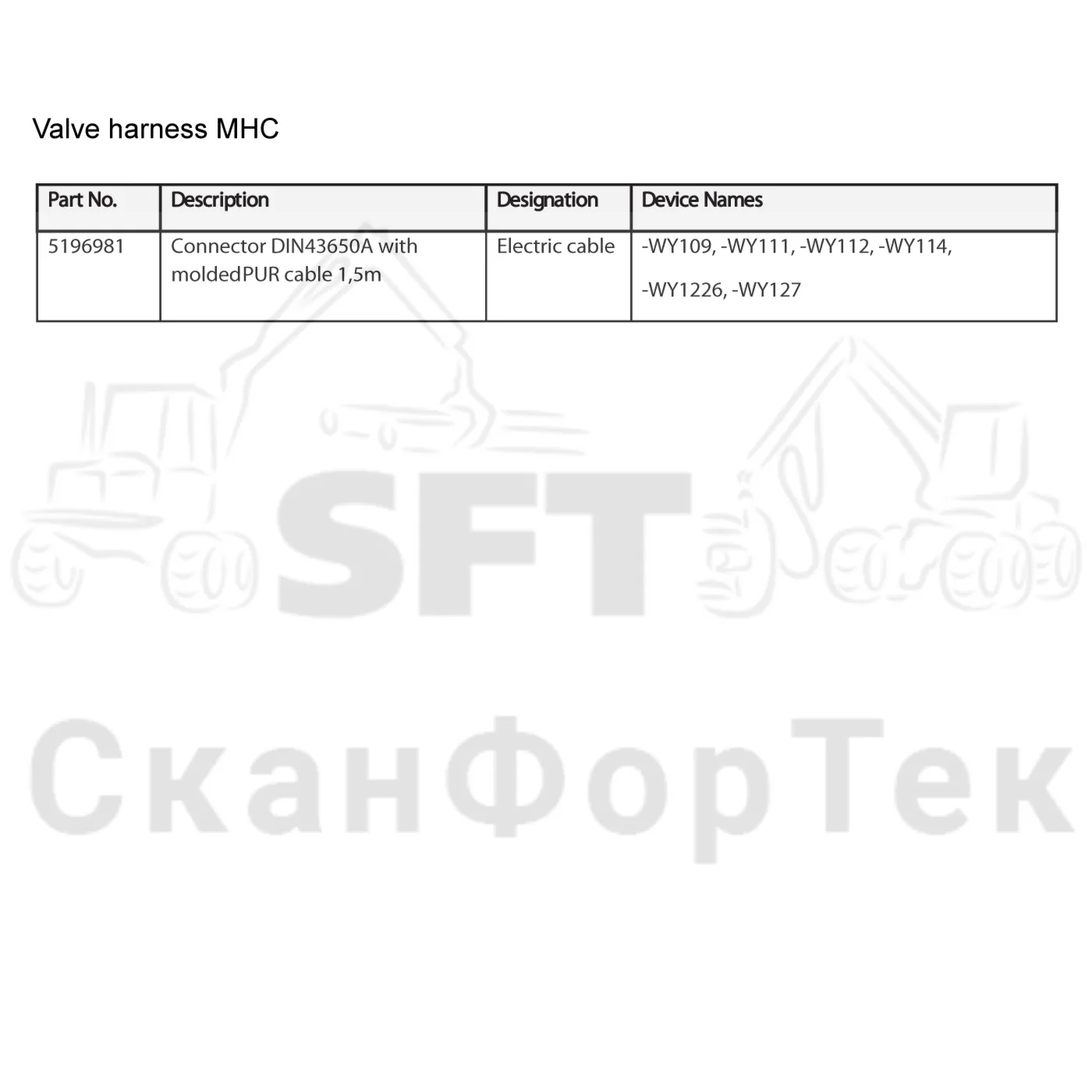 Схема: Komatsu / Головки лесозаготовительной машины / 300 Головки лесозаготовительной машины / 378 E / Каталог запасных частей / Гидравлический клапан / Монтажная проводка клапана / Монтажная проводка клапана / Общий вид