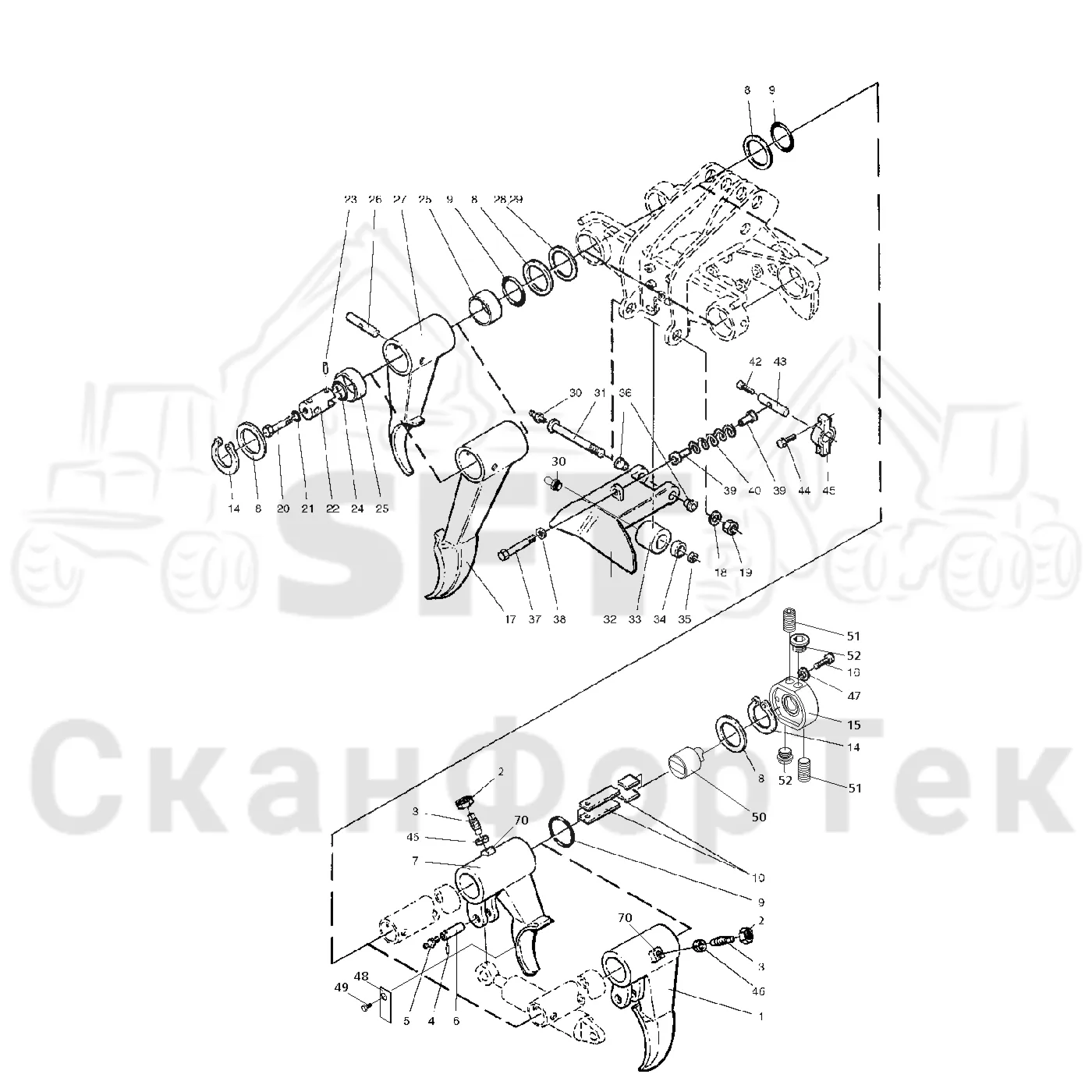 Схема: Valmet / Форвардер / Valmet 890.3 / Valmet 890.3 / Каталог запасных частей / Оборудование захвата / Захват / Valmet 901.2 Ch. -211060 / Каталог запасных частей / Лесозаготовительное оборудование / Головка лесозаготовительной машины / Valmet 945.1 / Valmet 945.1 / Каталог запасных частей / Обрезка сучьев / Сучкорезные ножи