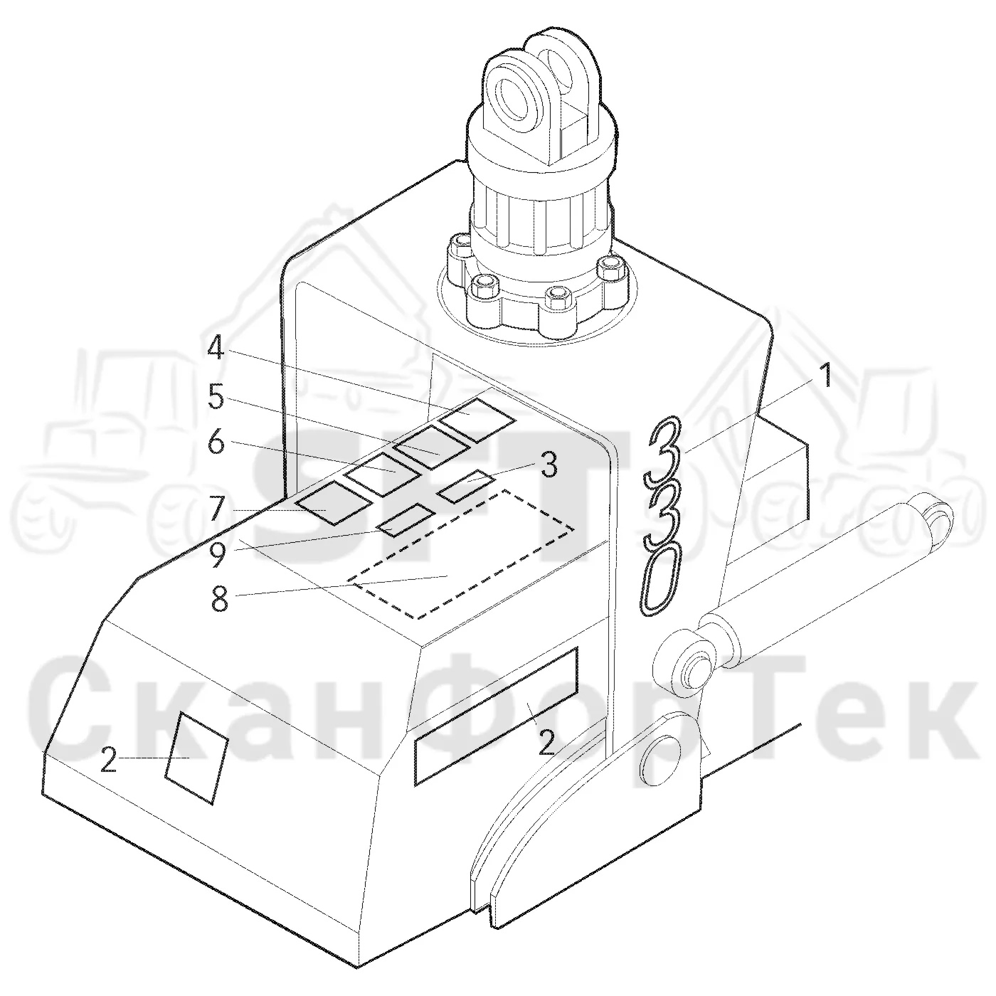 Схема: Valmet / Лесозаготовительные машины / Valmet 801 c / Valmet 801c Ch -11730 / Valmet 801c Ch -11730 / Каталог запасных частей / Лесозаготовительное оборудование / Головка лесозаготовительной машины / Valmet 330 / Каталог запасных частей / шасси / Бирки