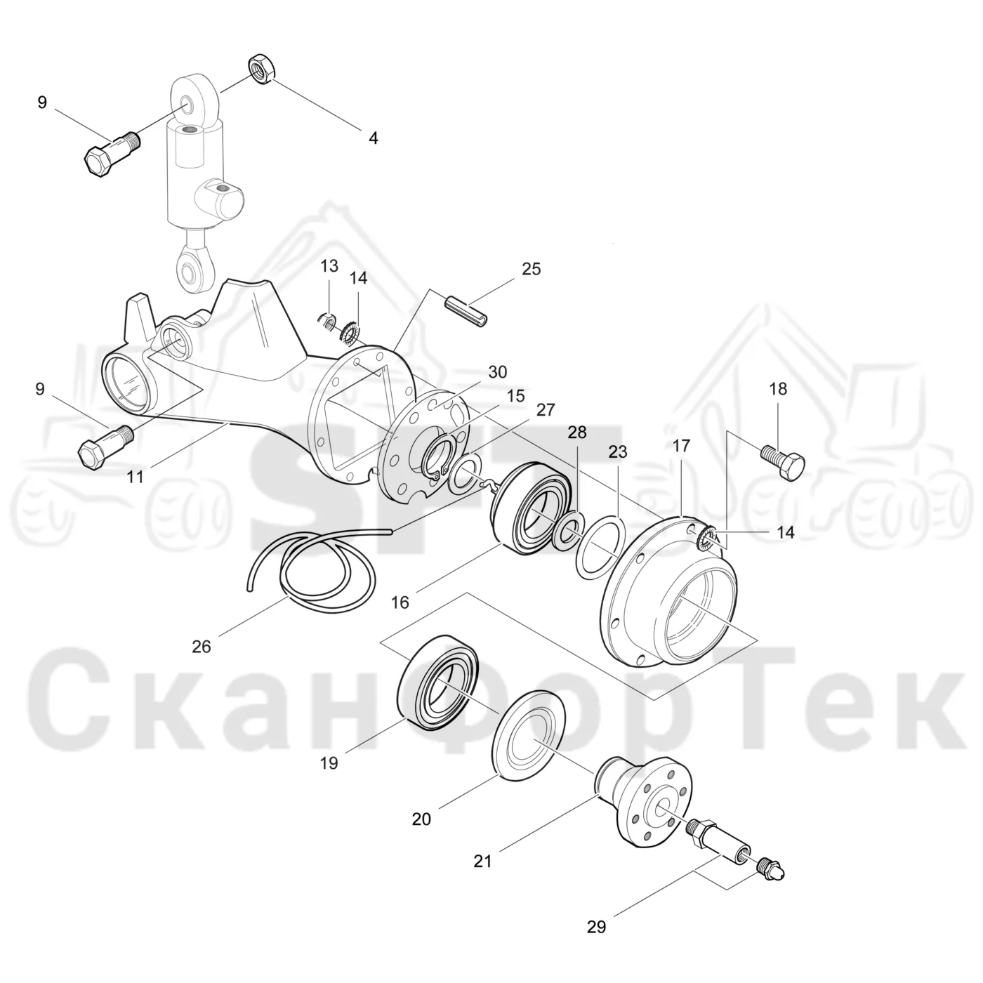Схема: Valmet / Лесозаготовительные машины / Valmet 921.1 / Valmet 921.1 Ch. 113531- / Valmet 921.1 Ch. 113531- / Каталог запасных частей / Лесозаготовительное оборудование / Головка лесозаготовительной машины / Valmet 370.1 / Valmet 370.1 / Valmet 370.1 Ch. 111801- / Каталог запасных частей / Измерение / Измерение длины 111851-