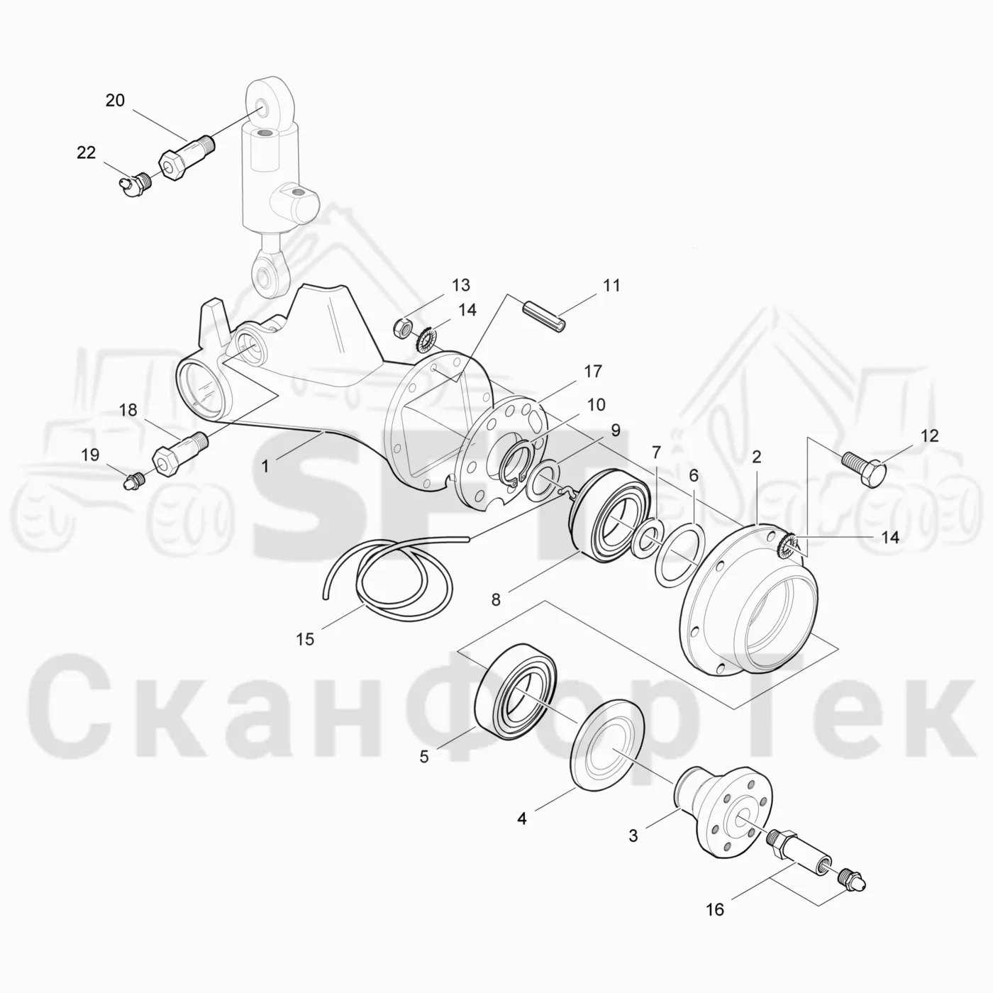 Схема: Valmet / Лесозаготовительные машины / Valmet 931 / Valmet 931 / Каталог запасных частей / Лесозаготовительное оборудование / Головка лесозаготовительной машины / Valmet 370.2 / Каталог запасных частей / Измерение / Lдngenmessung 211901-
