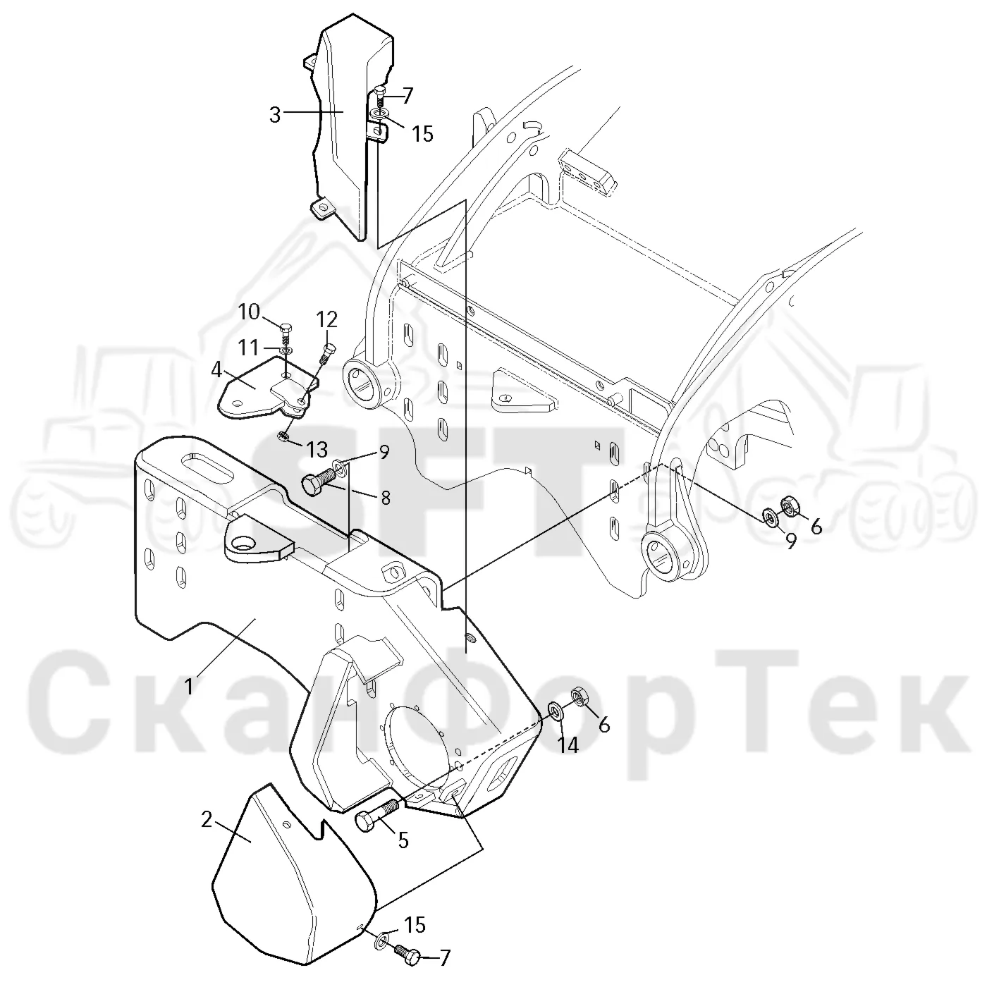 Схема: Valmet / Лесозаготовительные машины / Valmet 921 / Valmet 921 Ch 13271- / Valmet 921 Ch 13271- / Каталог запасных частей / Лесозаготовительное оборудование / Головка лесозаготовительной машины / Valmet 370 / Valmet 370 / Valmet 370 Ch 11601- / Valmet 370 11601- / Каталог запасных частей / шасси / Sawbox topsaw
