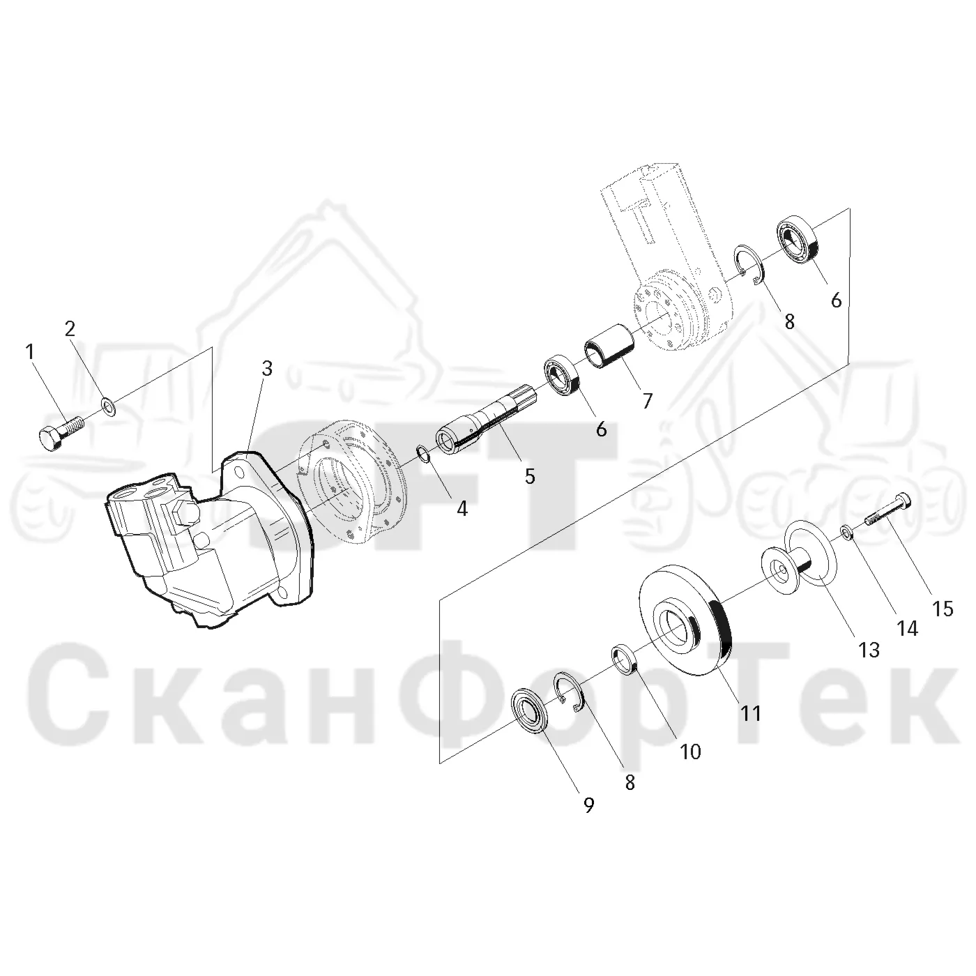 Схема: Valmet / Головки лесозаготовительной машины / Valmet 370 / Valmet 370 Ch. 11550- / Valmet 370 Ch. 11550- / Valmet 370 11550- / Каталог запасных частей / Резка / Устройство резки