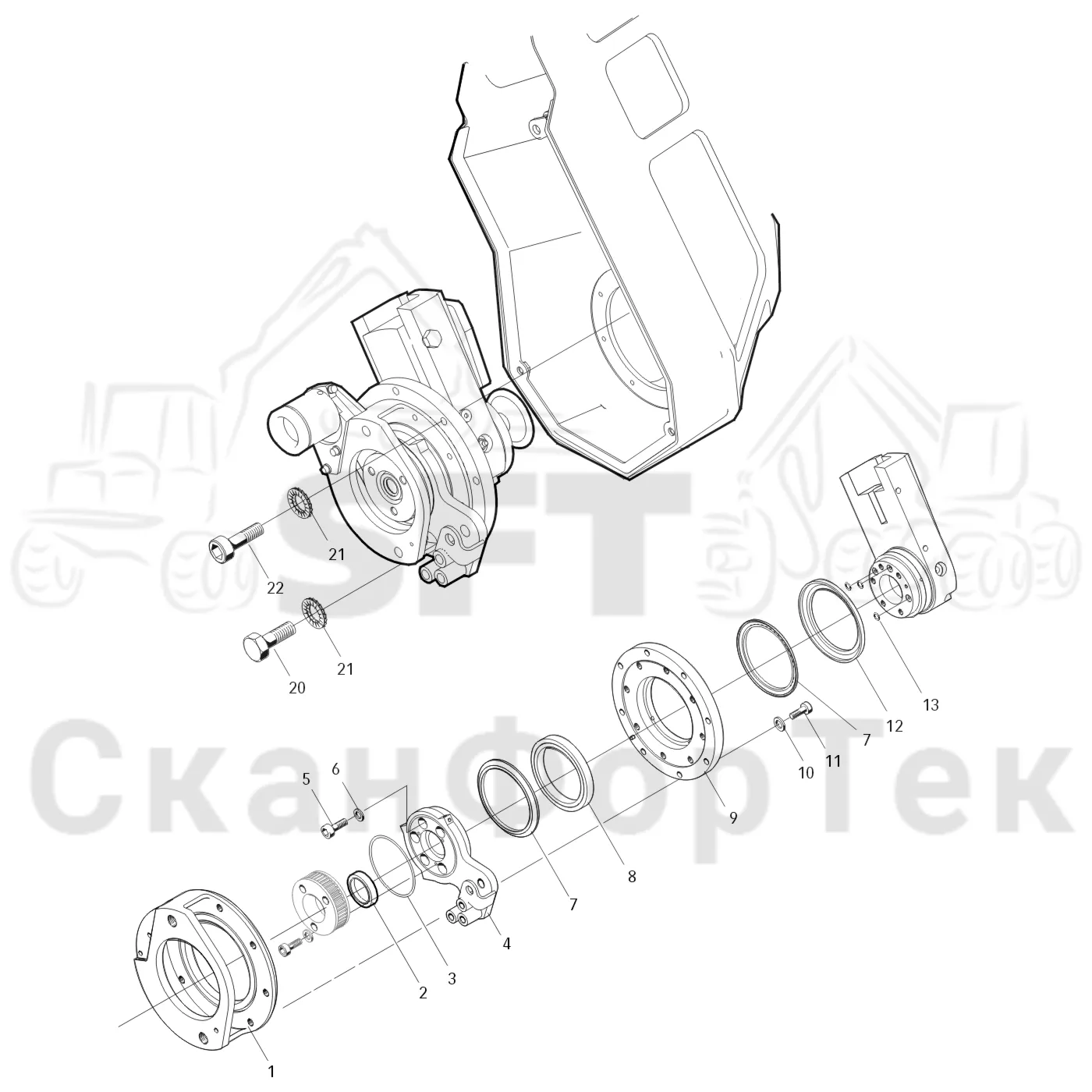 Схема: Valmet / Лесозаготовительные машины / Valmet 911.3 / Valmet 911.3 Ch - 311370 / Valmet 911.3 Ch - 311370 / Каталог запасных частей / Лесозаготовительное оборудование / Головка лесозаготовительной машины / Valmet 360 / Valmet 360 / Valmet 360 Ch. 11481- / Valmet 360 11481- / Каталог запасных частей / Резка / Устройство пиления на опоре