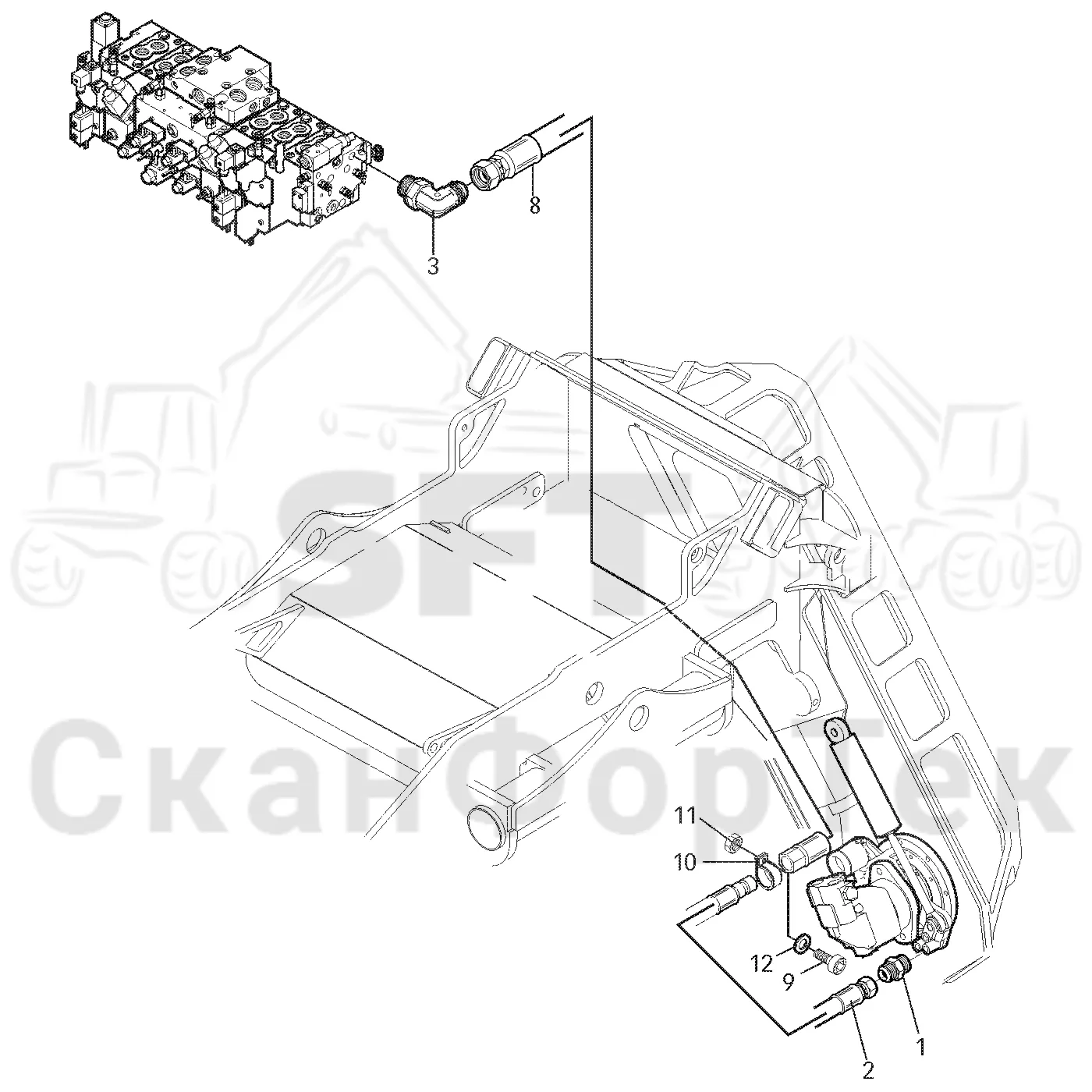 Схема: Valmet / Лесозаготовительные машины / Valmet 801 c / Valmet 801c Ch 11800- / Valmet 801c Ch 11800- / Каталог запасных частей / Коробка передач / Редуктор / Комплект шестерен редуктора / Подъемный кран / Valmet 360 / Valmet 360 / Valmet 360 Ch. 11430- / Valmet 360 11430- / Каталог запасных частей / Резка / Натяжитель цепи