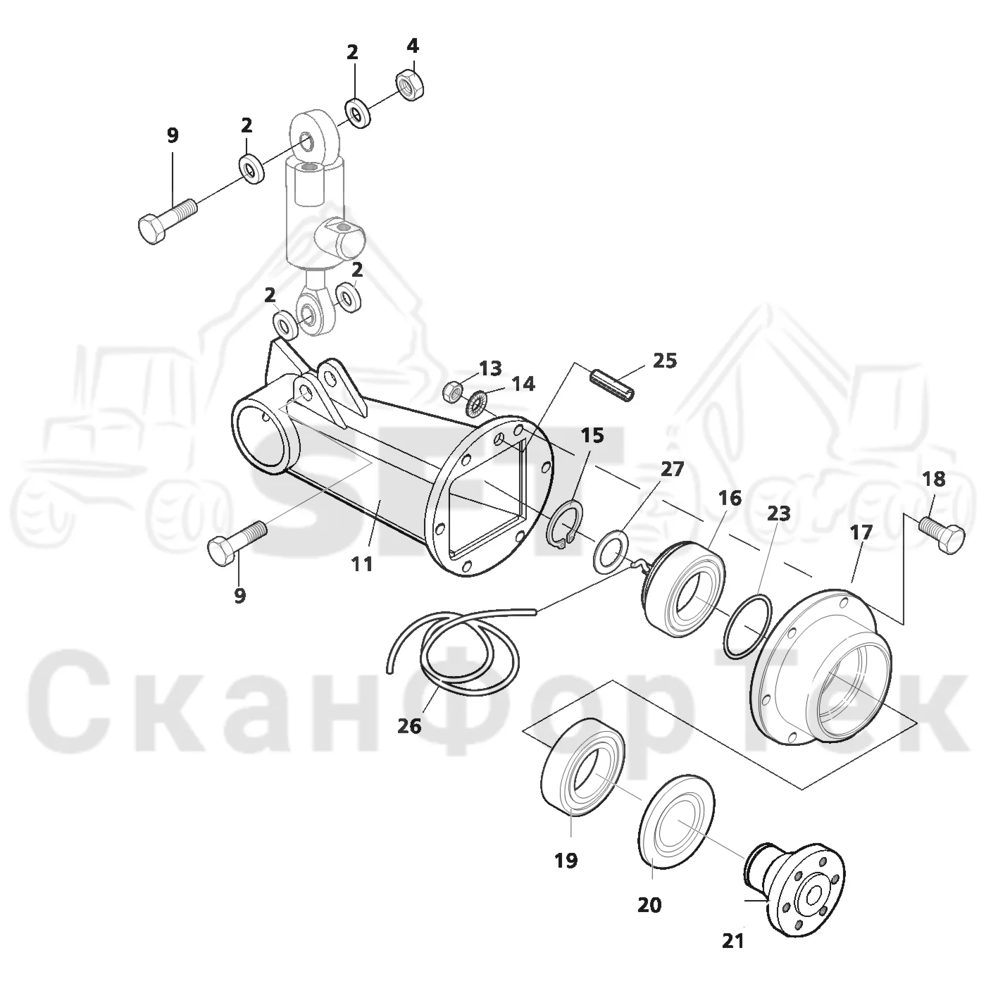 Схема: Valmet / Лесозаготовительные машины / Valmet 941 / Valmet 941 Ch -12070 / Valmet 941 Ch -12070 / Каталог запасных частей / Лесозаготовительное оборудование / Головка лесозаготовительной машины / Valmet 370.1 / Valmet 370.1 / Valmet 370.1 Ch. -11730 / Каталог запасных частей / Измерение / Измерение длины