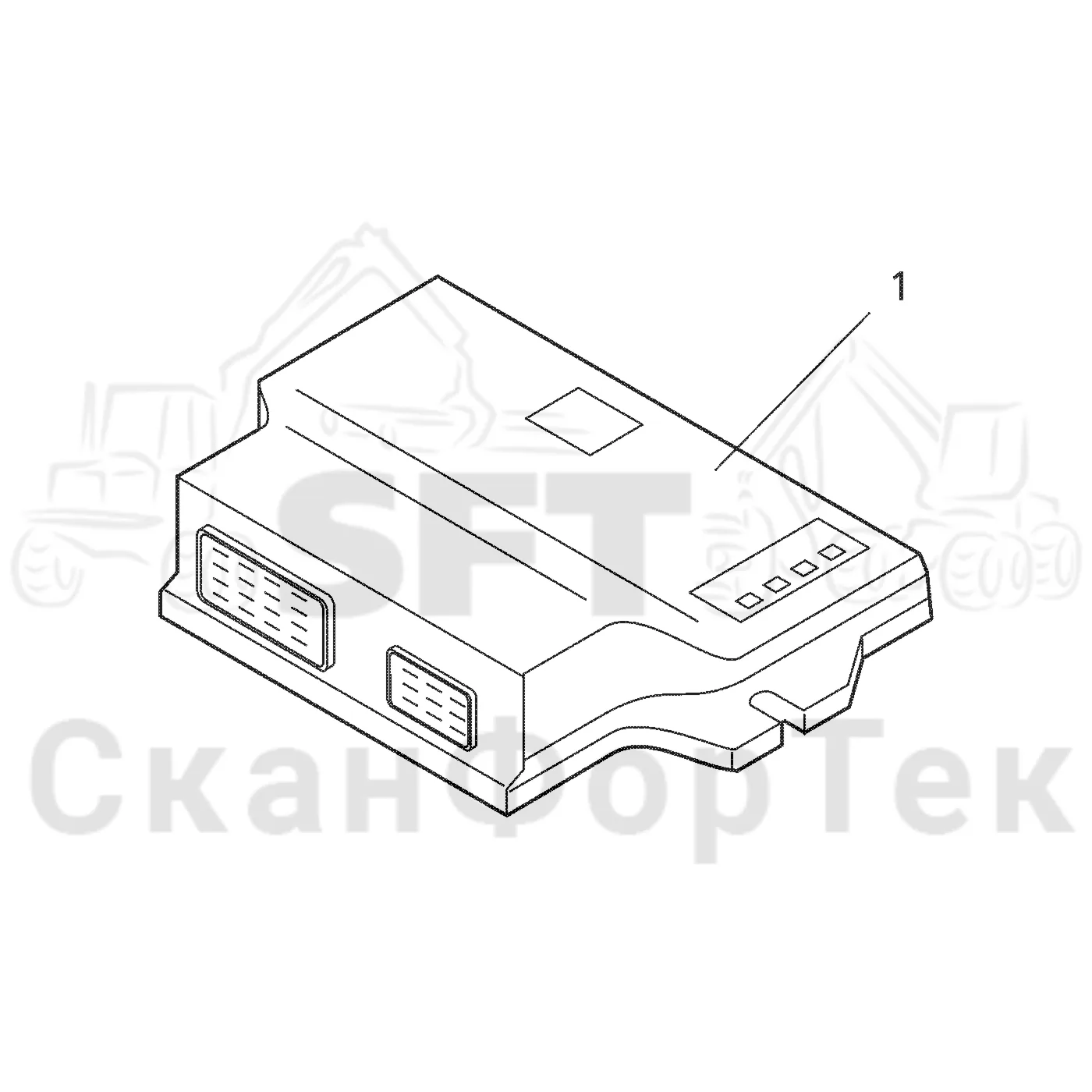 Схема: Valmet / Форвардер / Valmet 890.1 / Valmet 890.1  Ch. -117350, -119440 / Valmet 890.1  Ch. -117350, -11 / Каталог запасных частей / Система управления / Компьютеры / HTU
